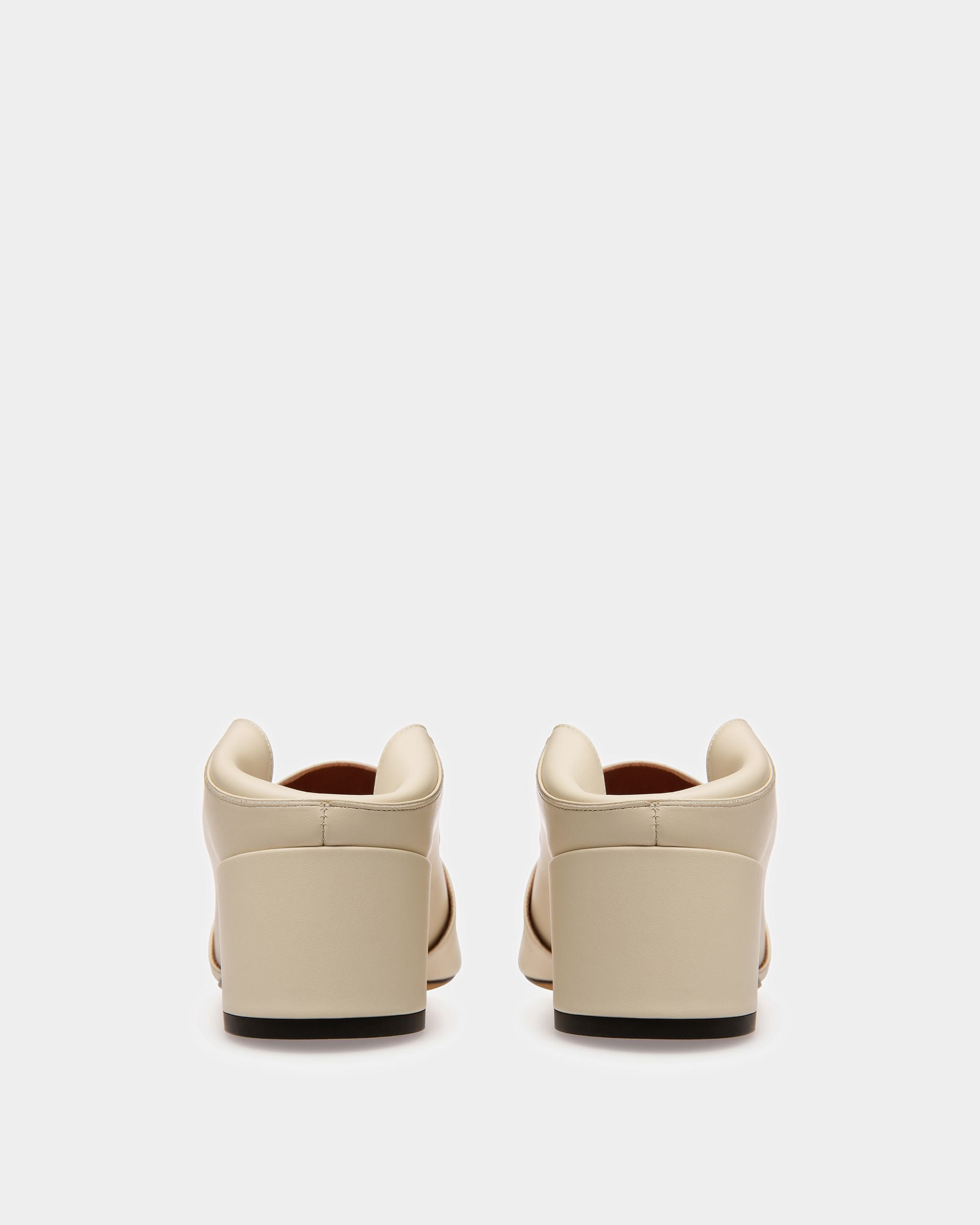 Zapato De Salón Janelle De Piel Blanco Hueso - Mujer - Bally - 03