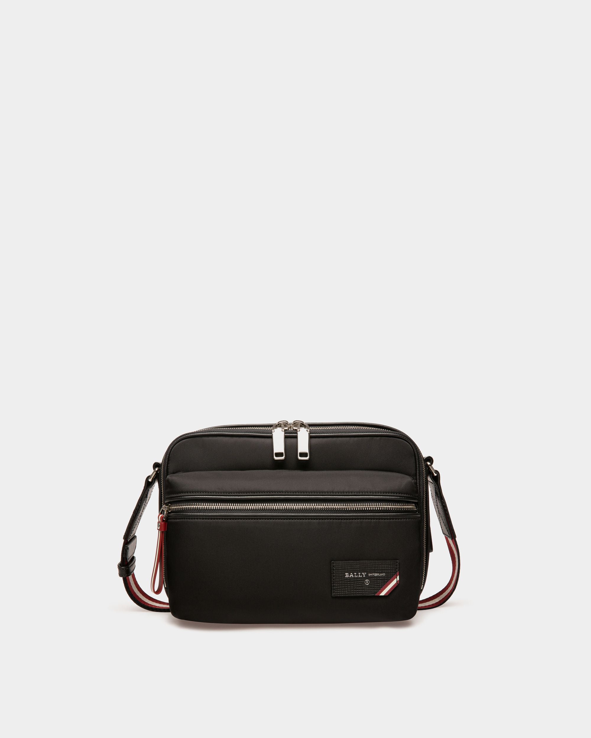 Fiji Bolso Estilo Reporter De Nailon Técnico En Negro - Hombre - Bally - 01