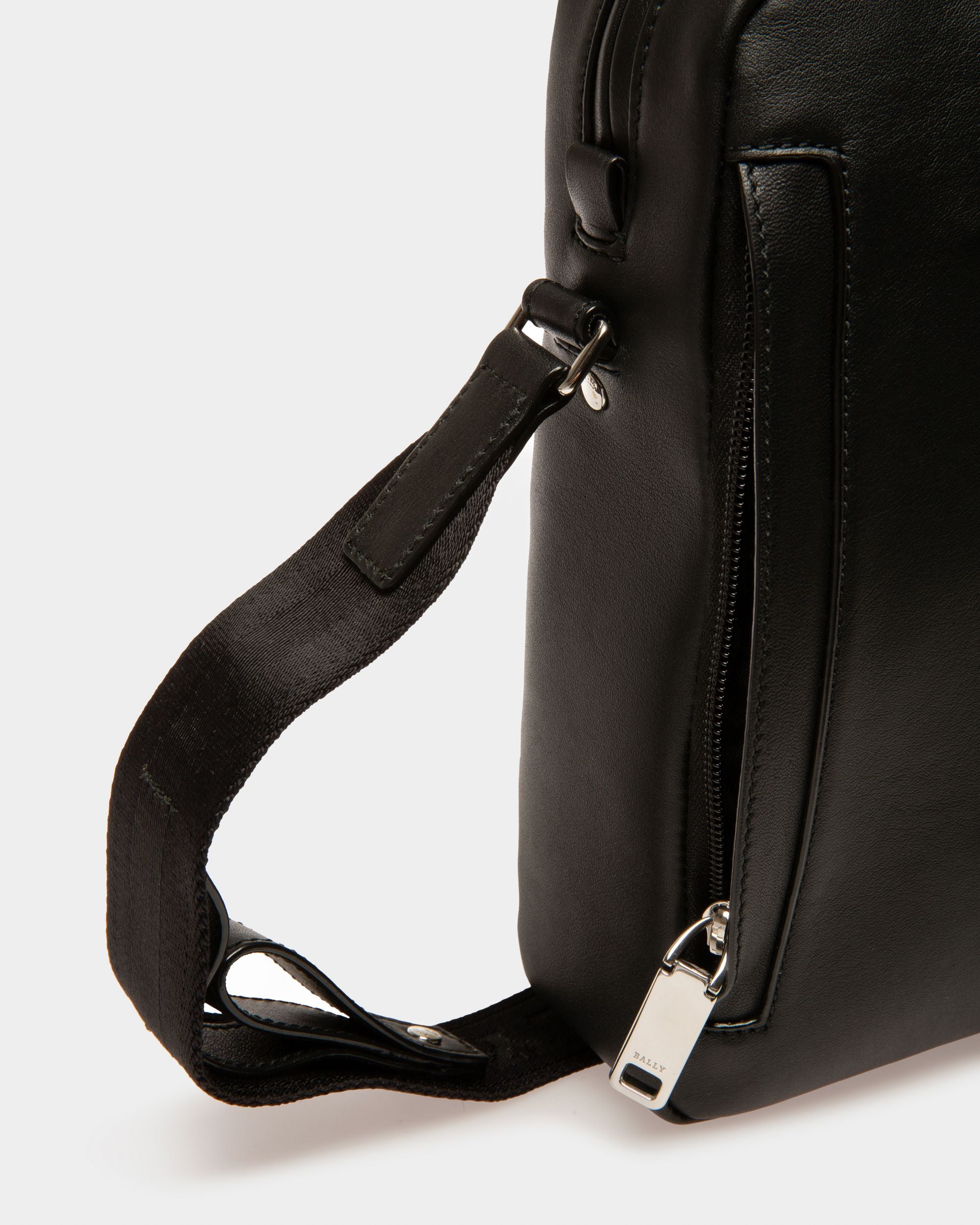 Bandolera Holm De Piel Negra - Hombre - Bally - 03