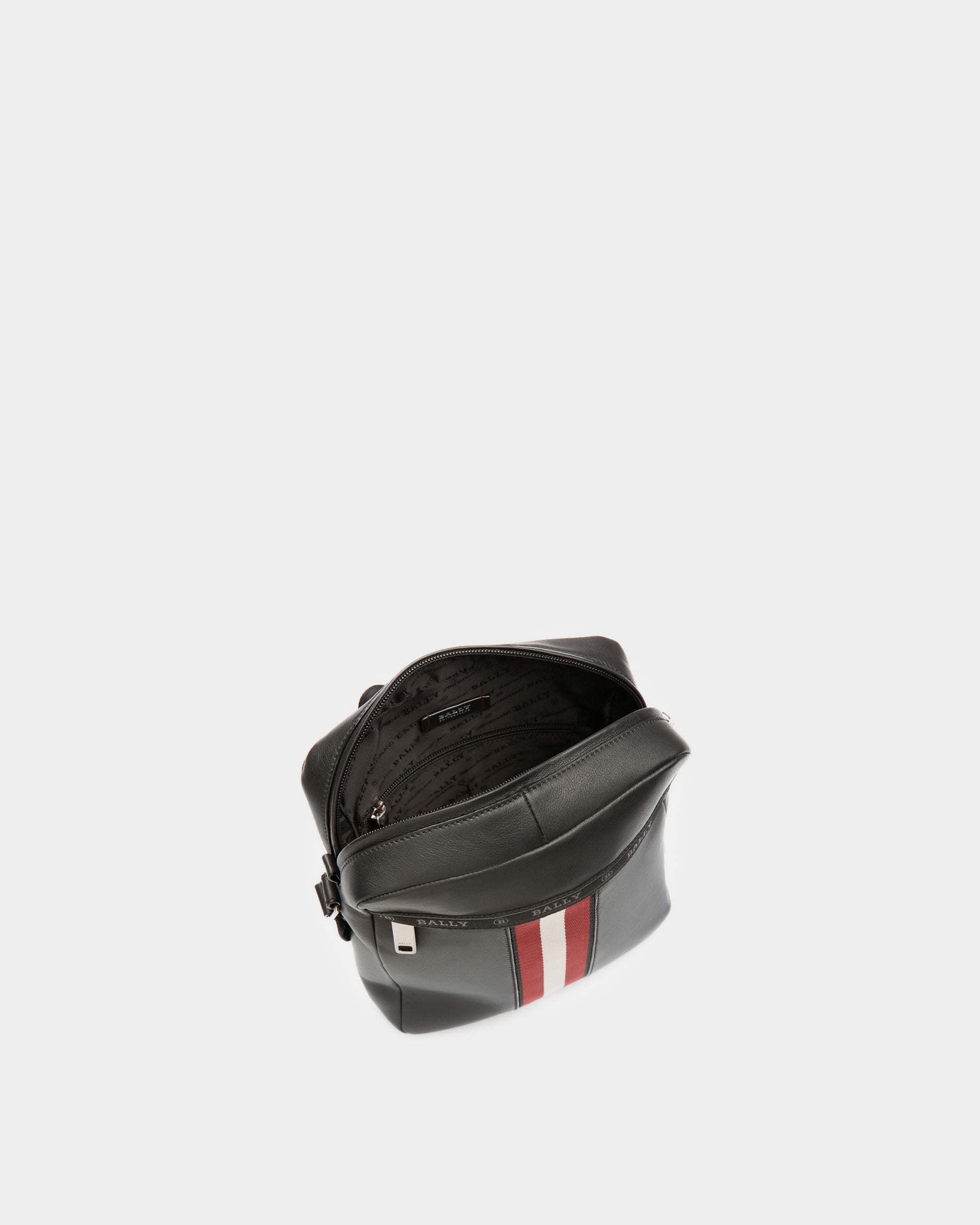 Bandolera Holm De Piel Negra - Hombre - Bally - 04