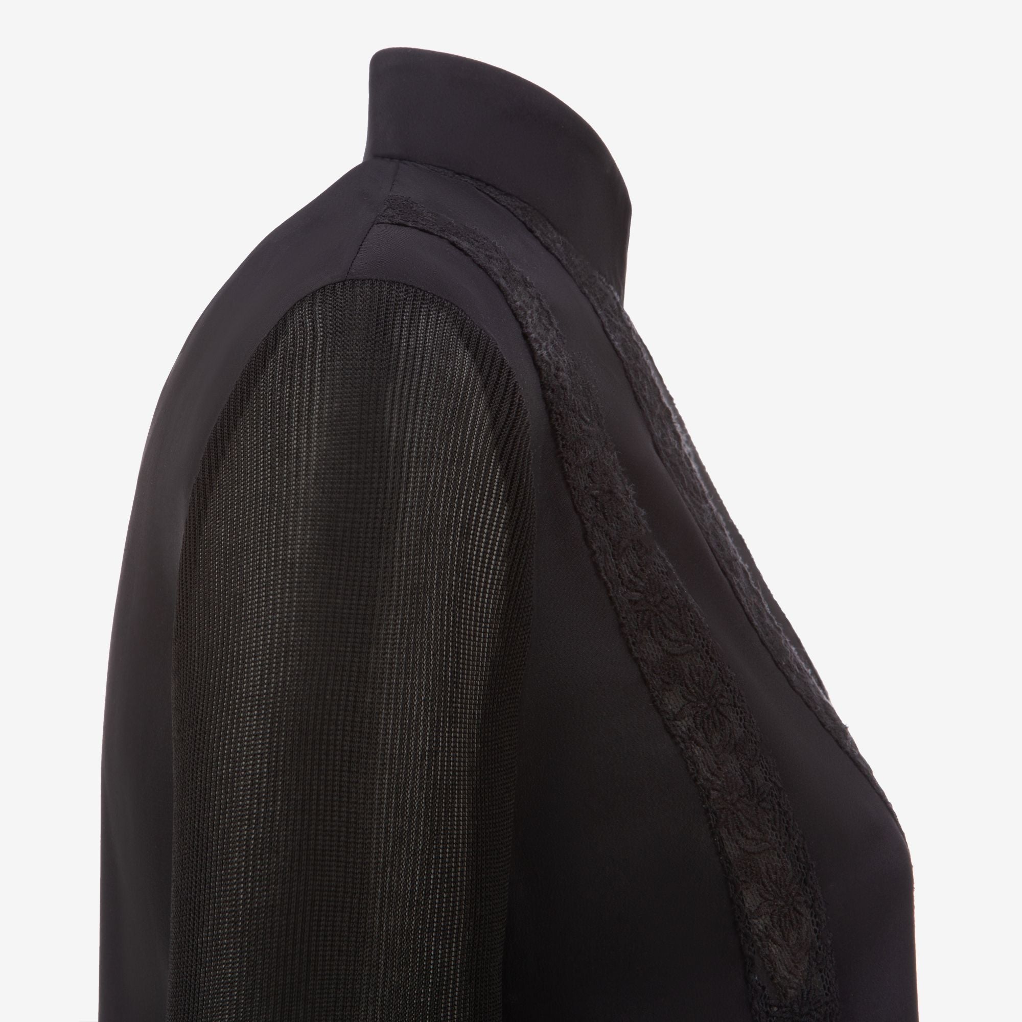 Shirts Top In Black Silk - Women's - Bally - 04