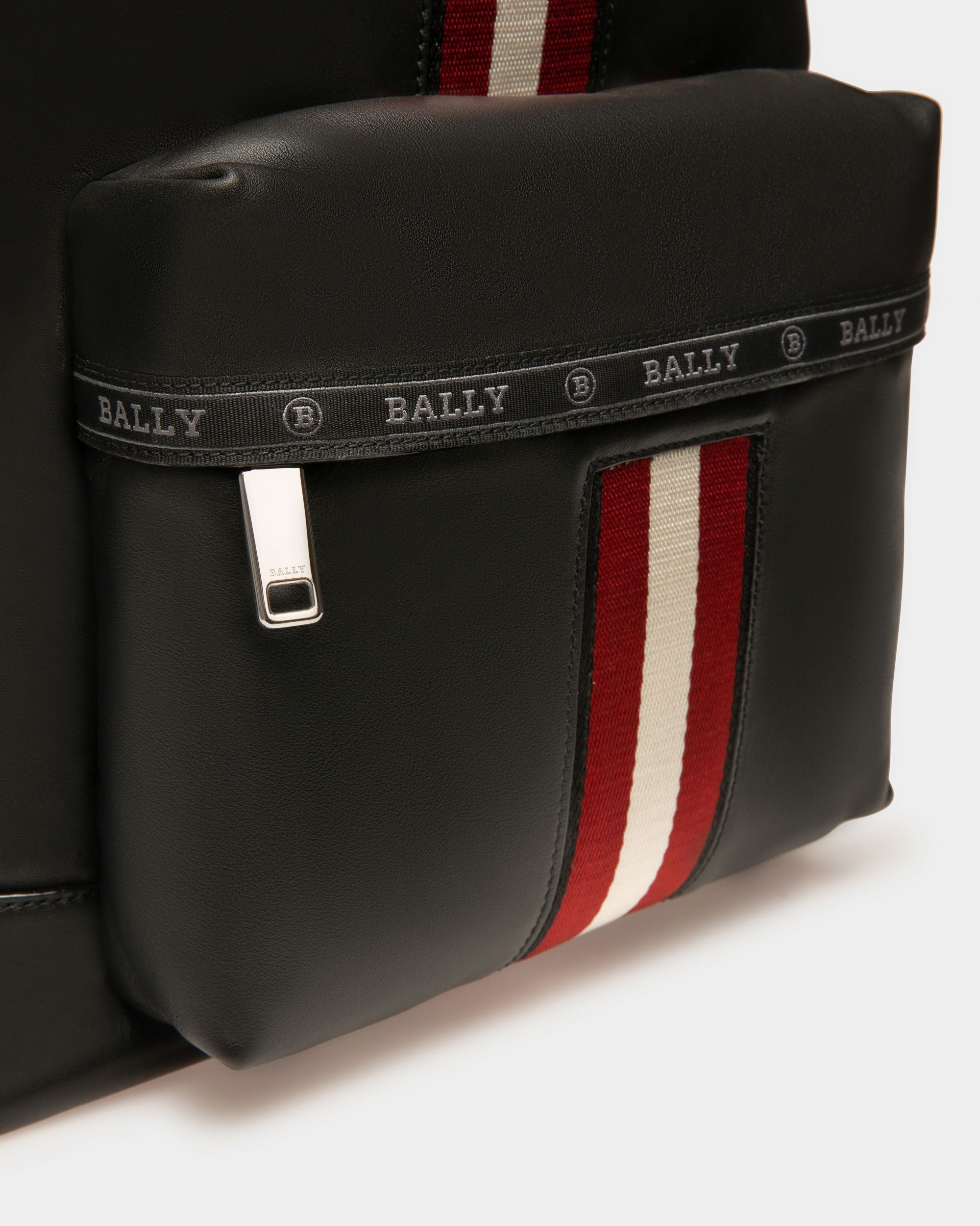 Mochila Harper De Piel Negra - Hombre - Bally - 04