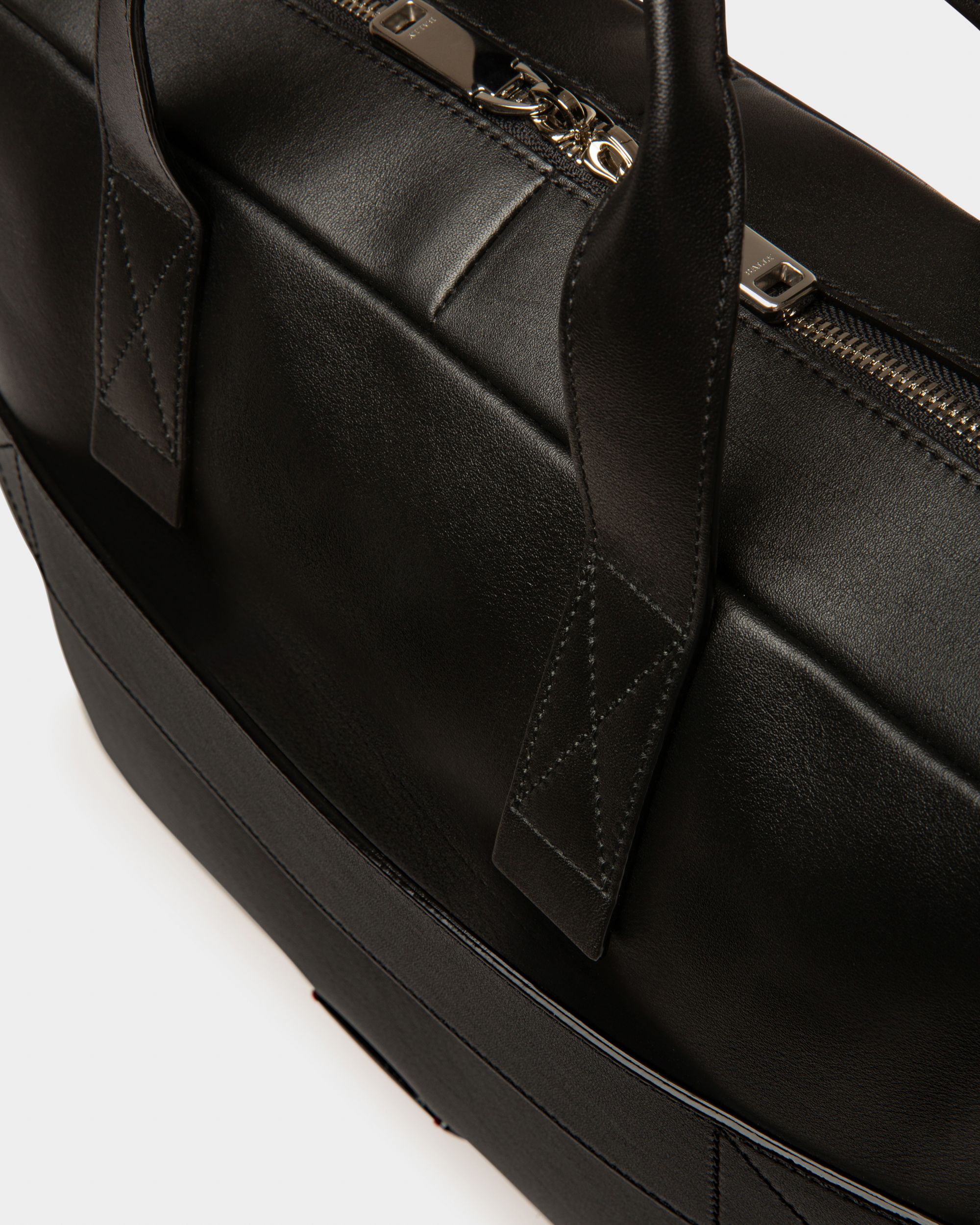 Bolso Ejecutivo Hektor De Piel Negra - Hombre - Bally - 03
