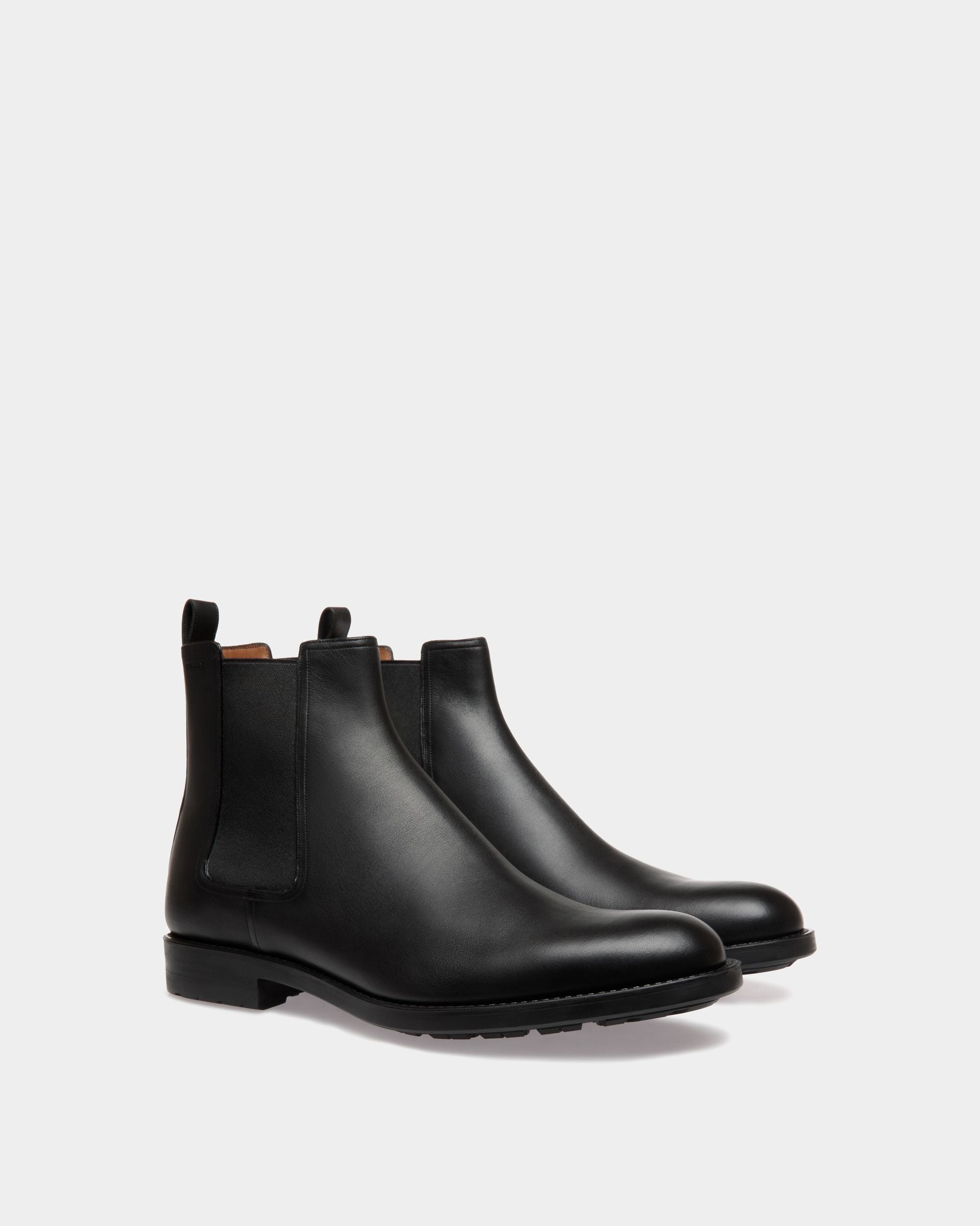 Bootie In Black Cow - Men's - Bally - 02