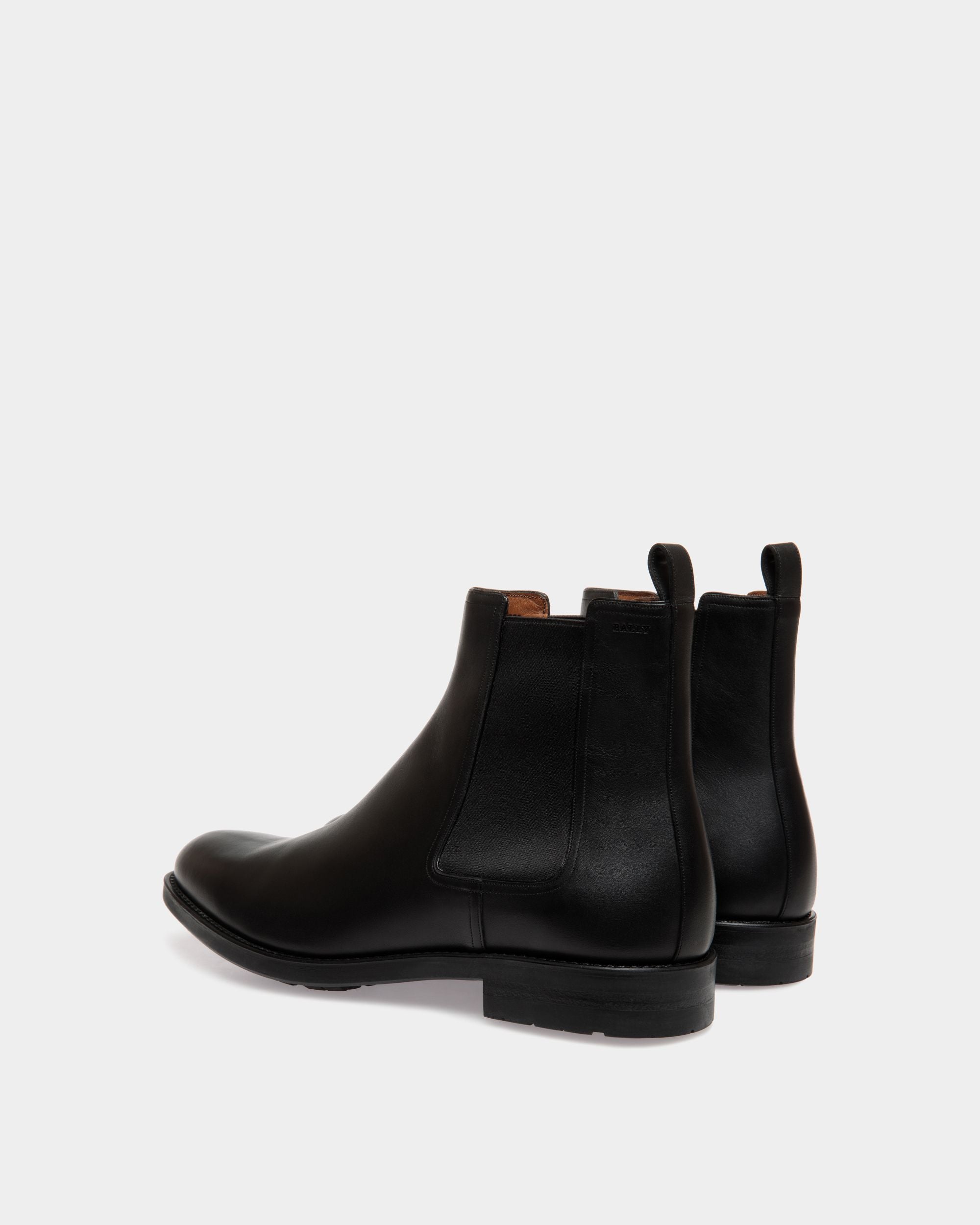 Bootie In Black Cow - Men's - Bally - 03