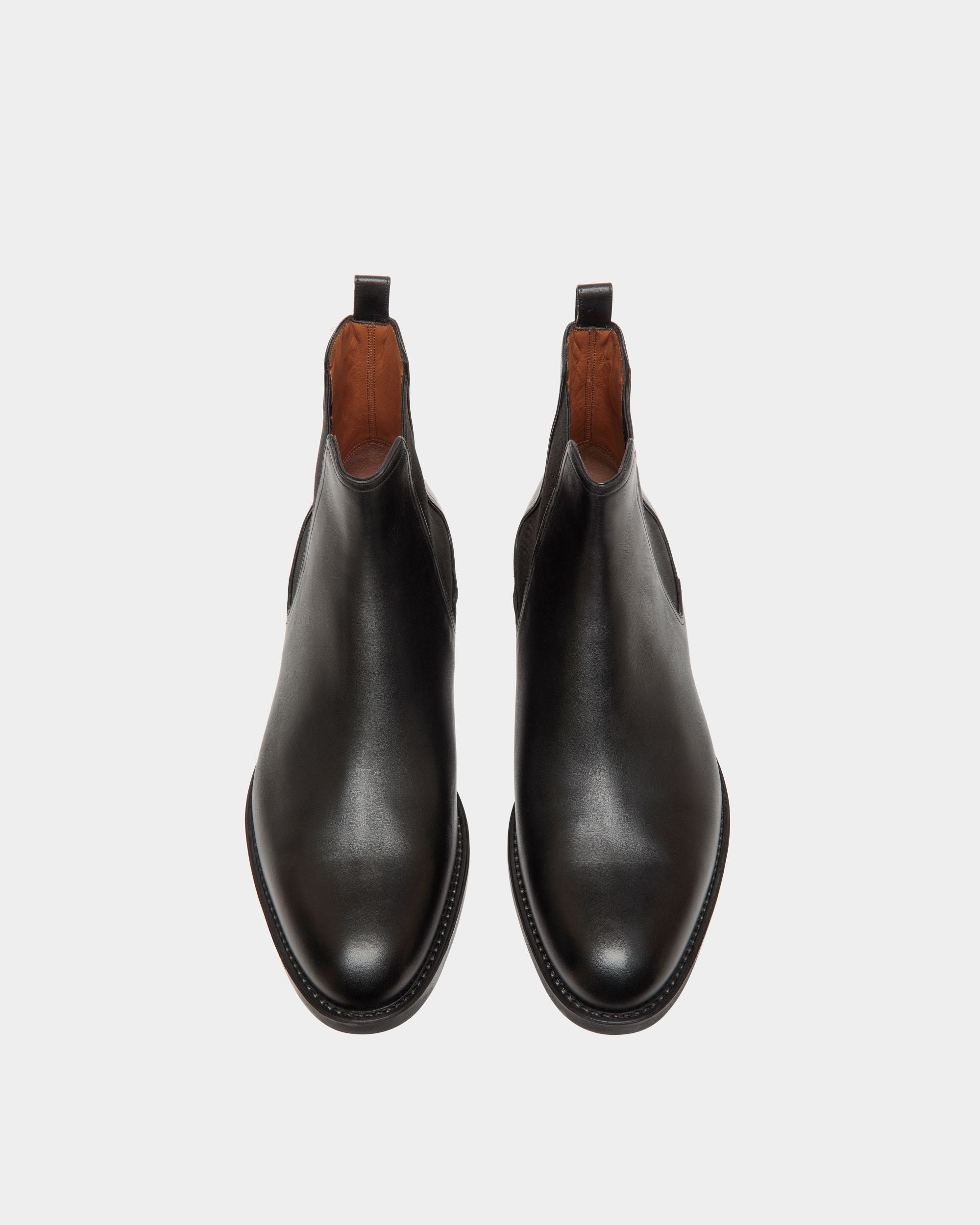Bootie In Black Cow - Men's - Bally - 04