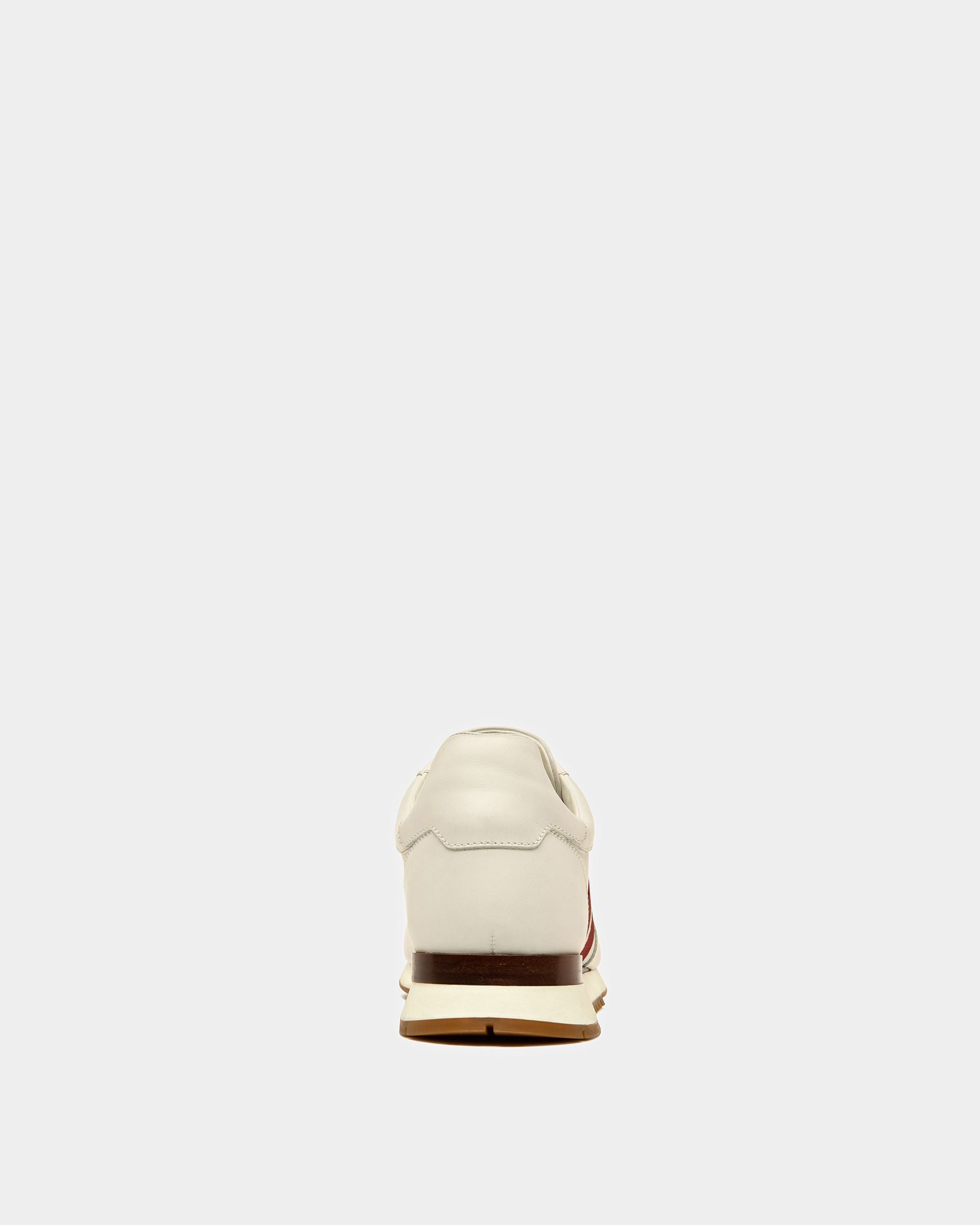 Astel Leather Sneakers In White - Men's - Bally - 04