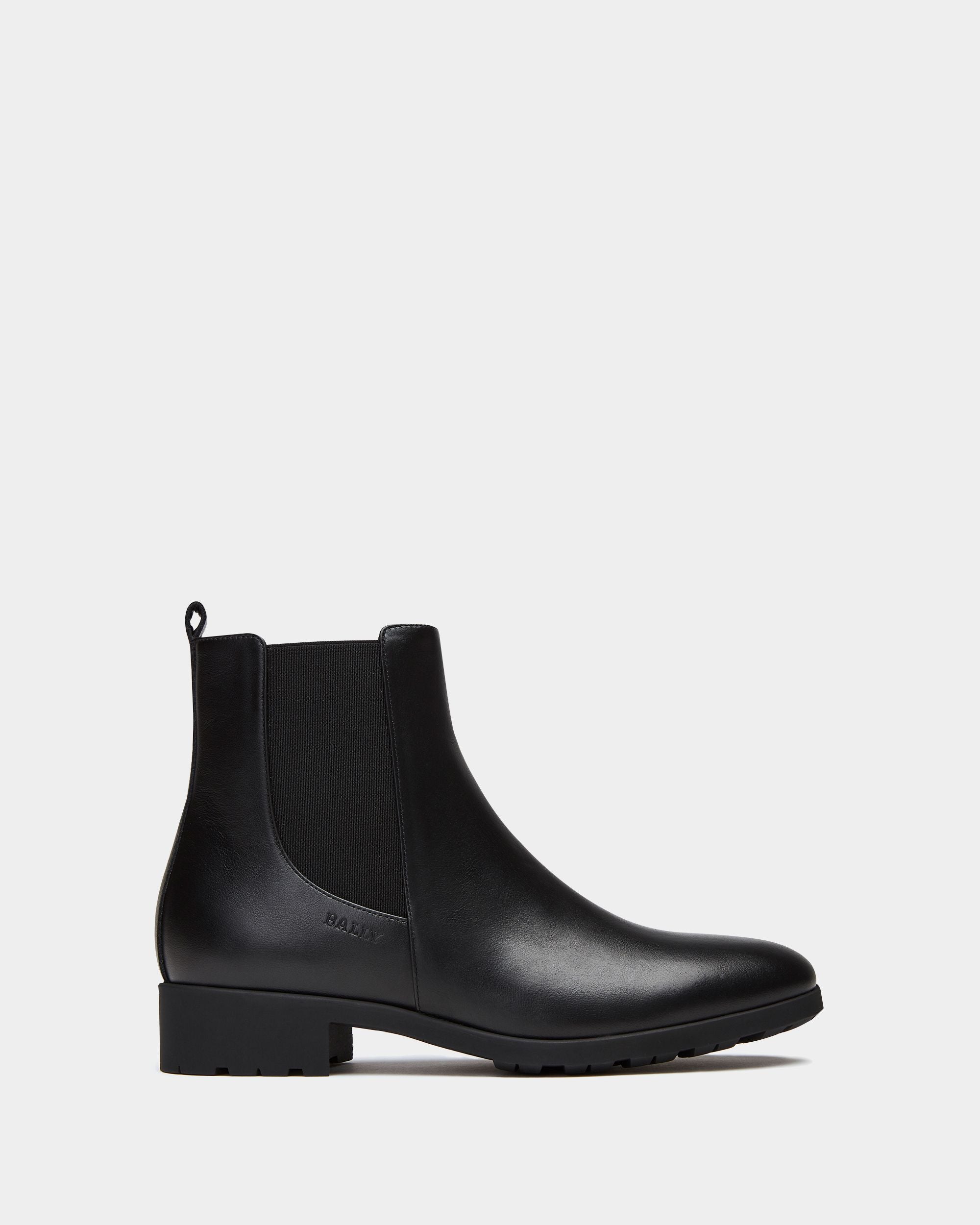 Women's Black Ankle Boots - Women's - Bally - 01