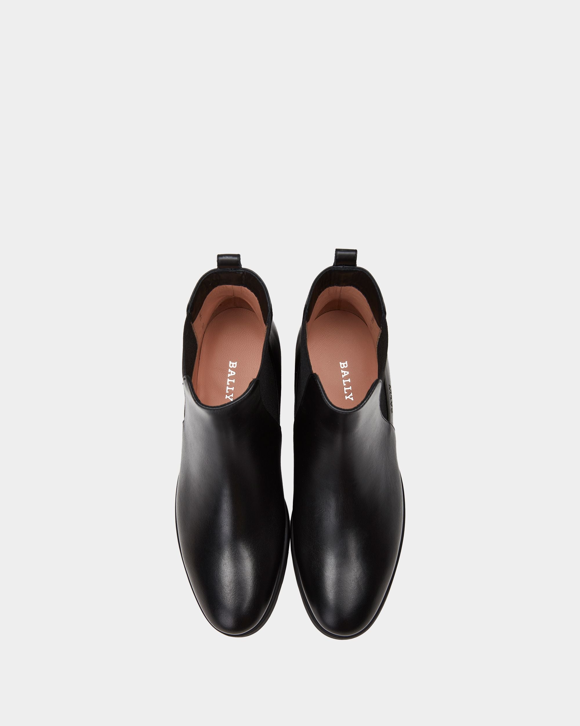 Women's Black Ankle Boots - Women's - Bally - 05