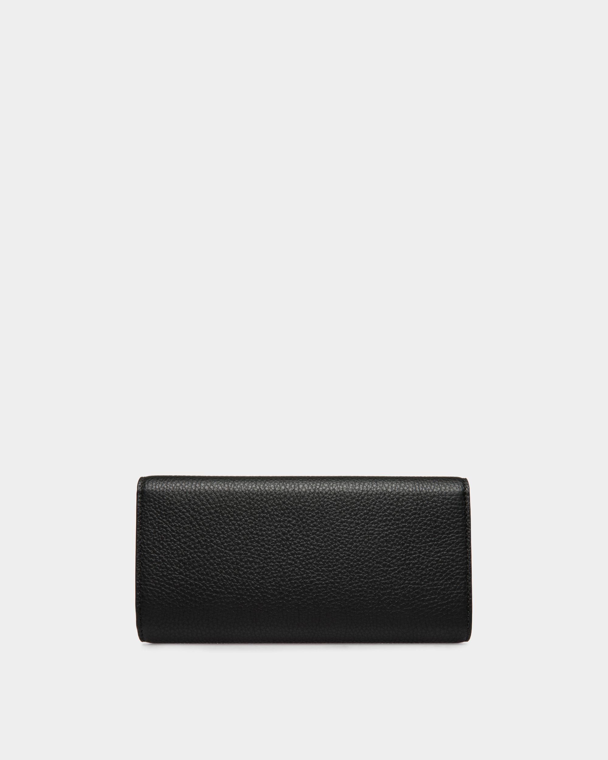 Wallet In Black Leather - Women's - Bally - 02