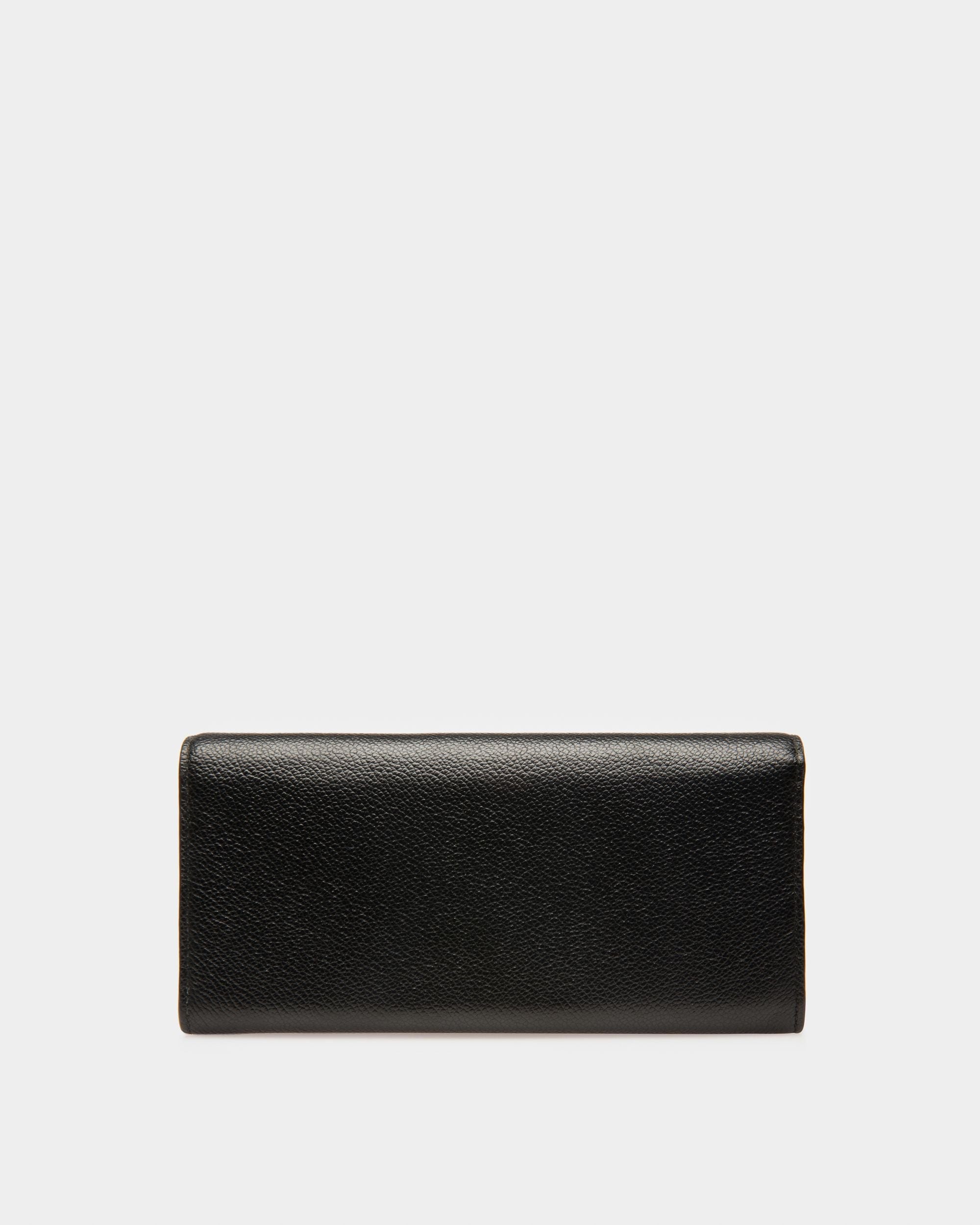 Jinney Cartera Continental En Piel De Color Negro - Mujer - Bally - 02