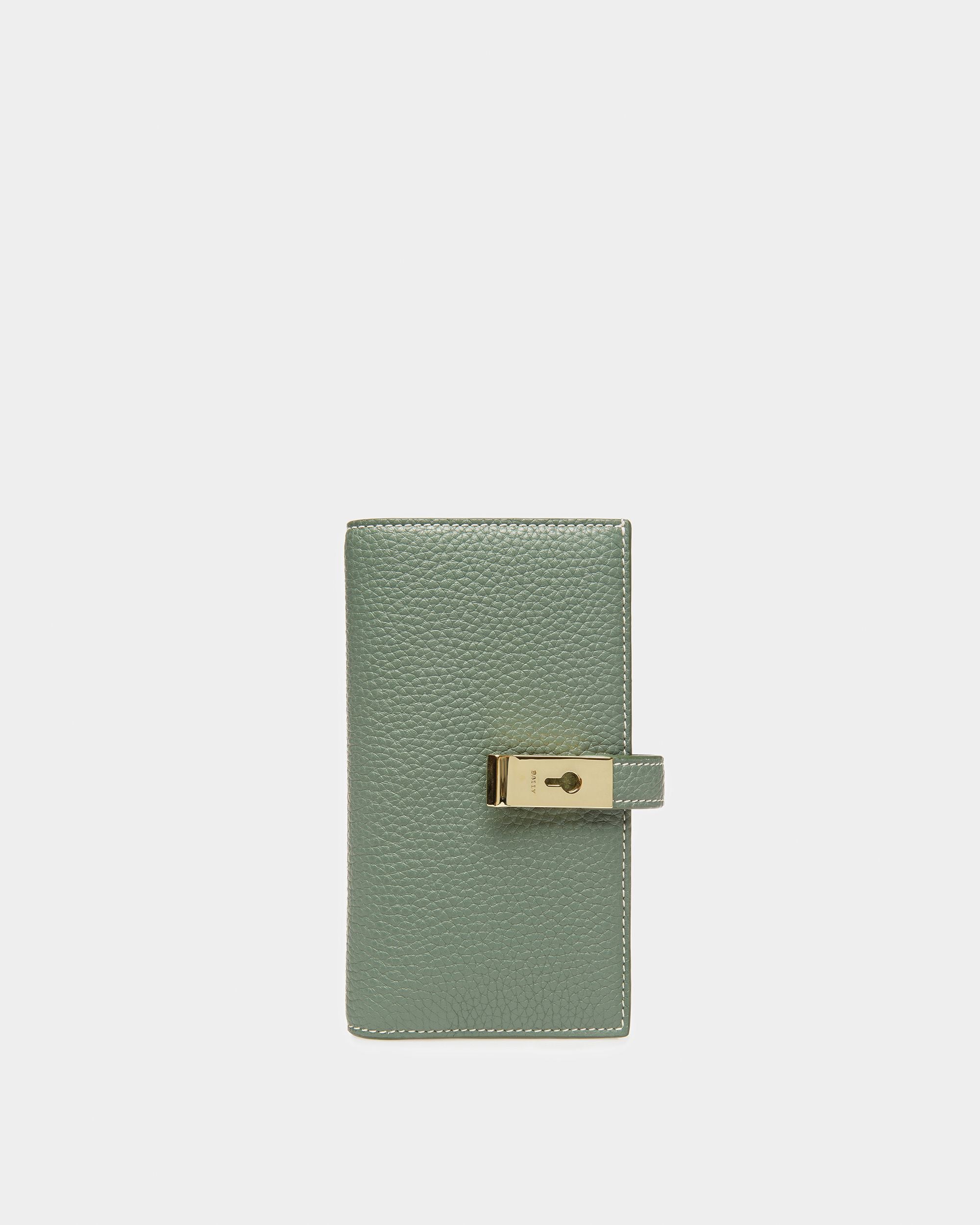 Amber Cartera De Piel En Salvia - Mujer - Bally - 01
