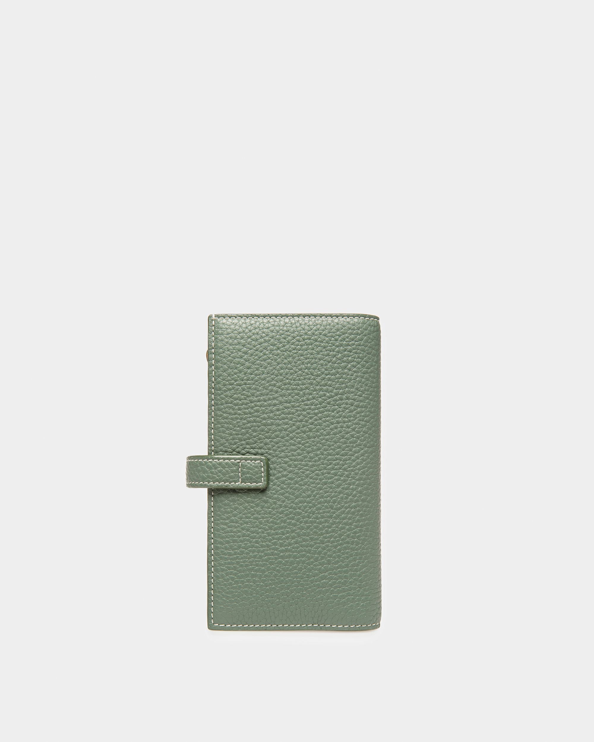 Amber Cartera De Piel En Salvia - Mujer - Bally - 02