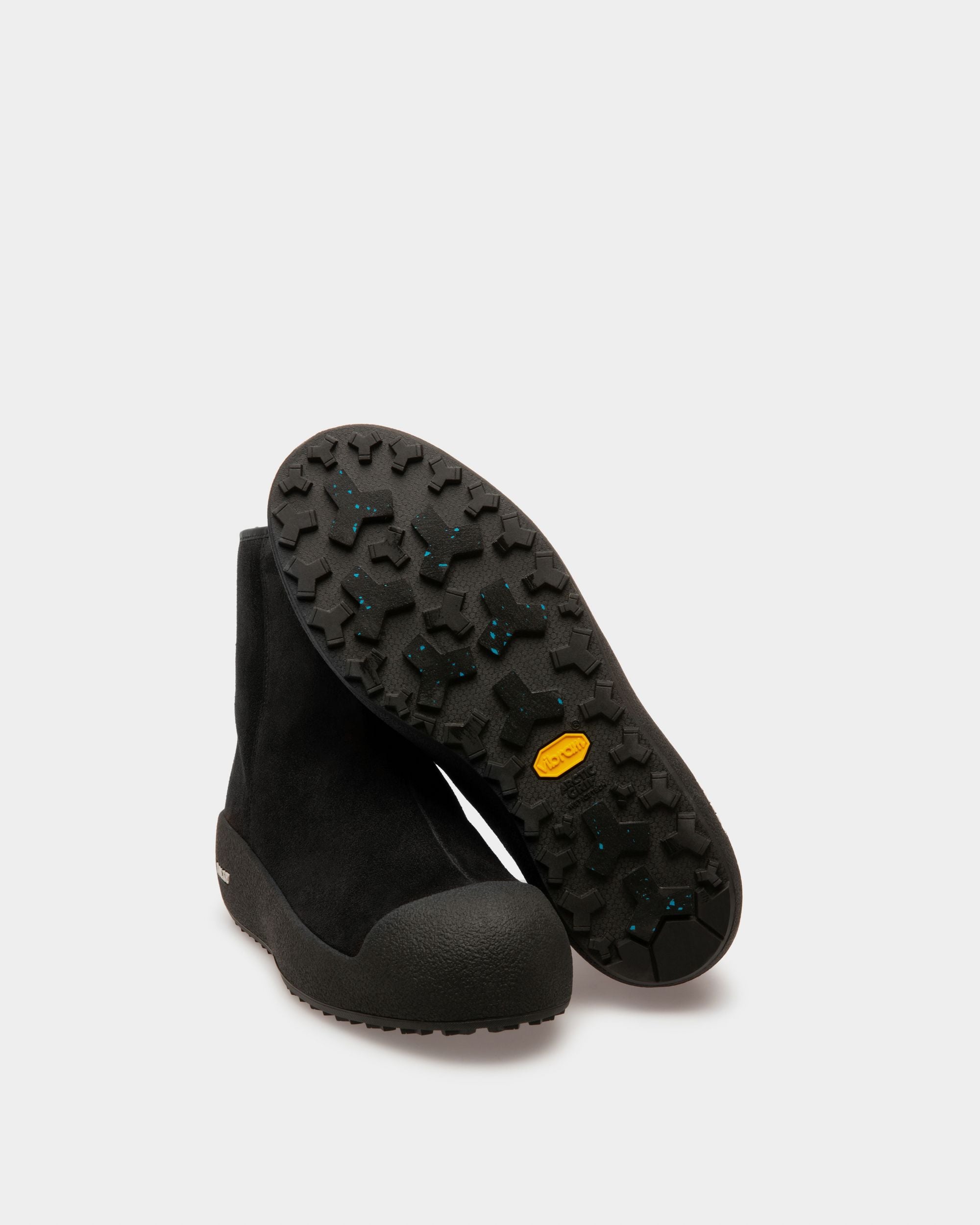 Guard Botas De Piel Para La Nieve En Negro - Hombre - Bally - 03