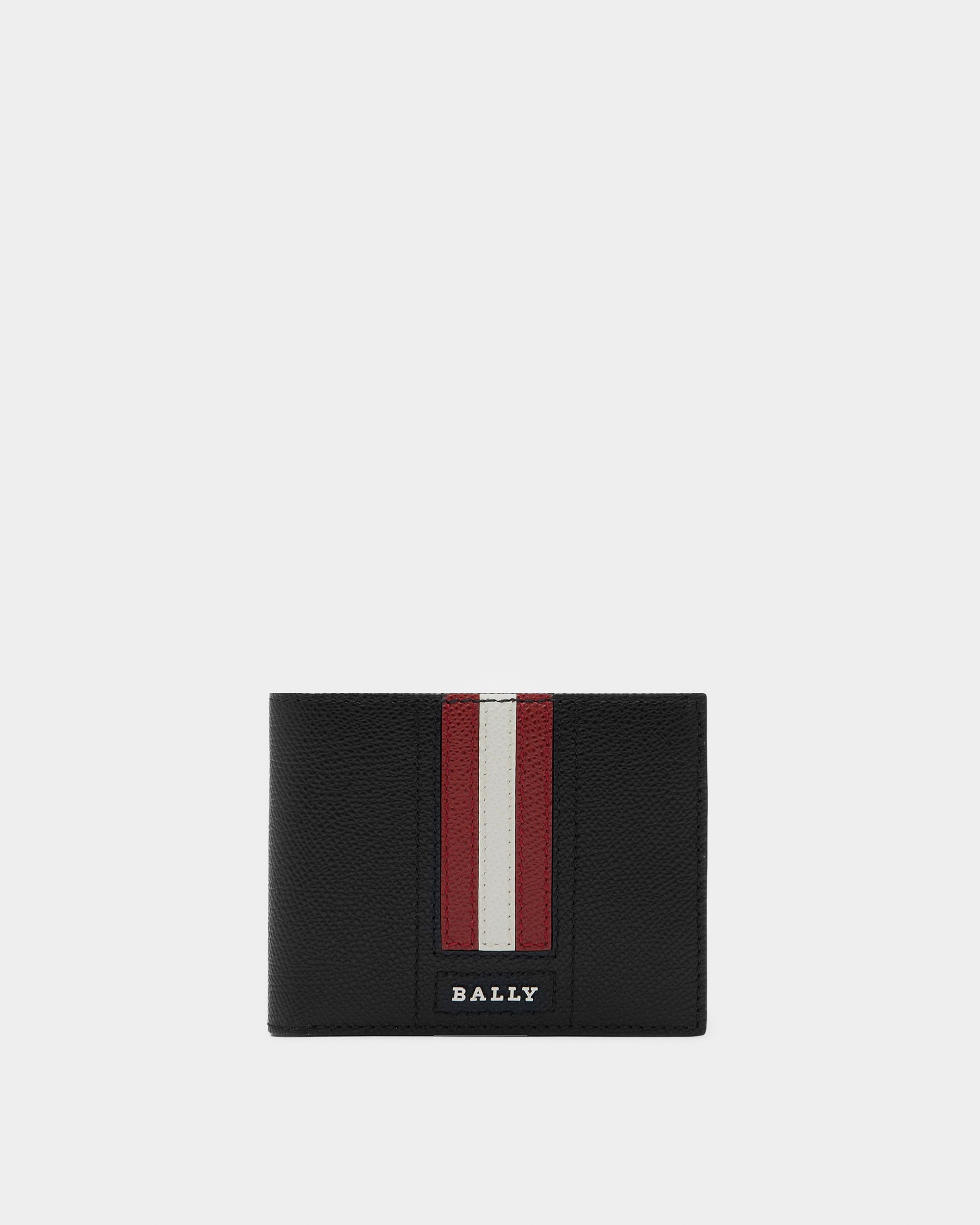 Tydan Leather Wallet In Black - Men's - Bally - 01