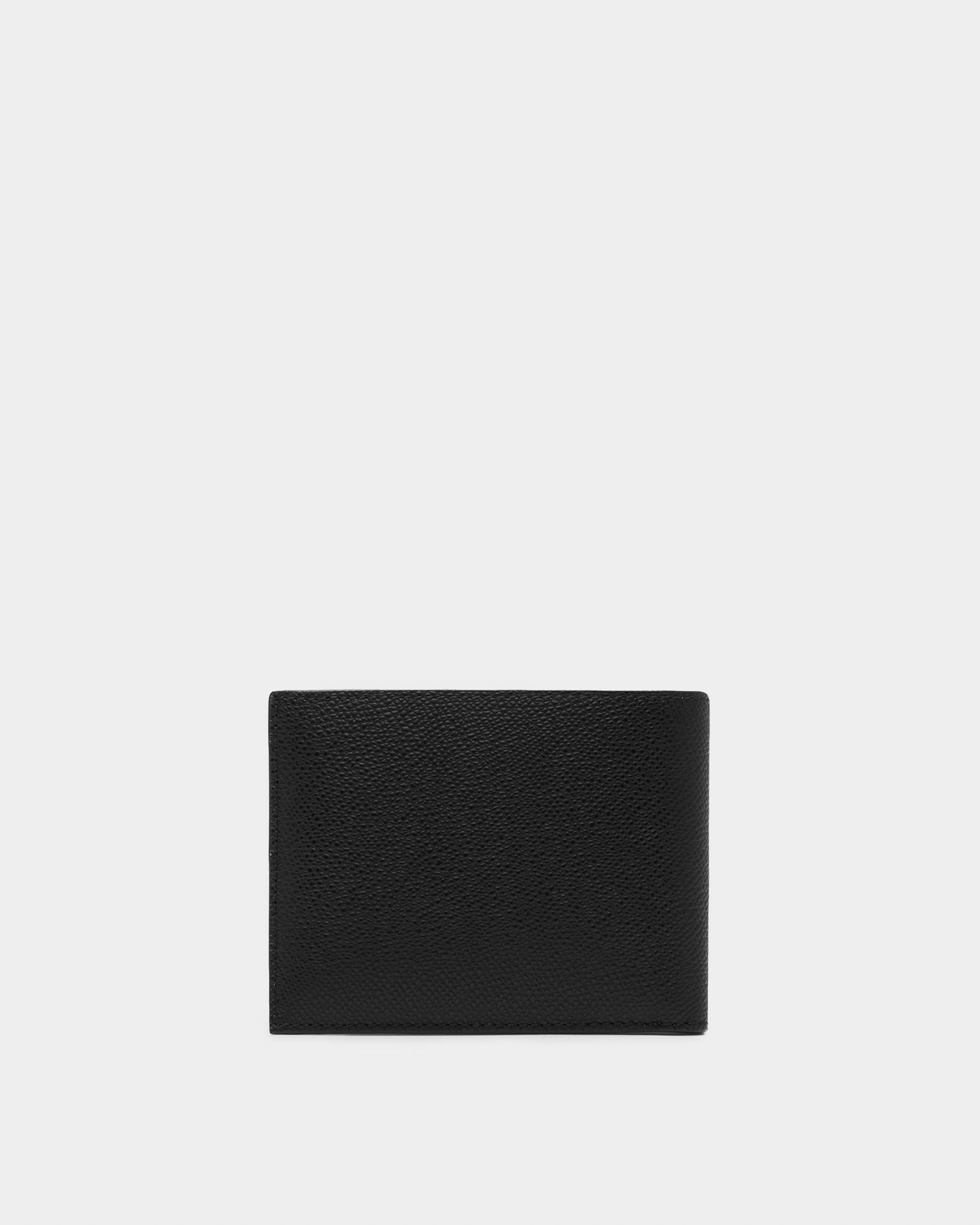Tydan Leather Wallet In Black - Men's - Bally - 02