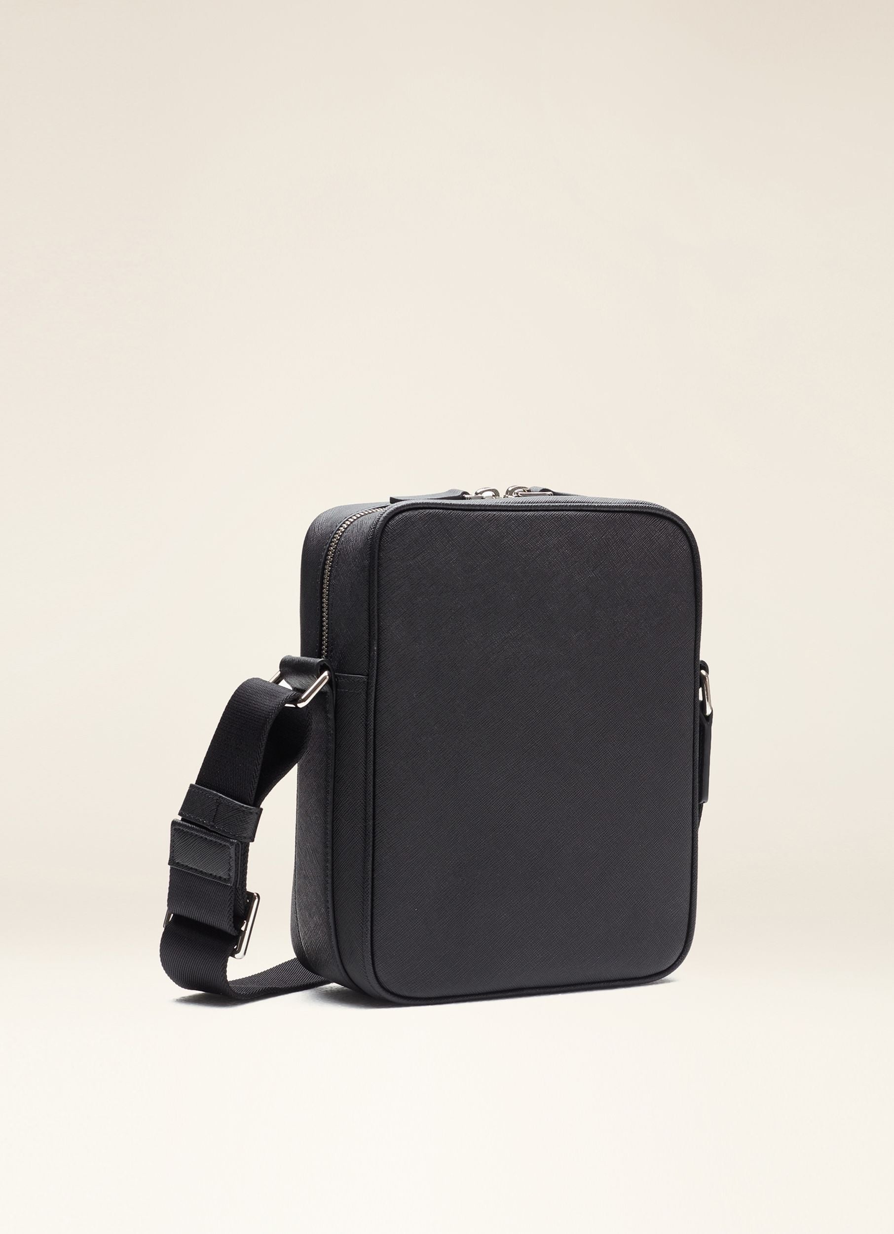 Men's Black Casual Crossbody Bag - Men's - Bally - 02