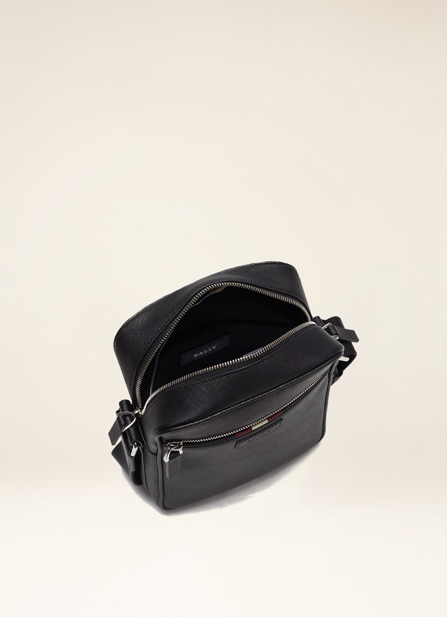 Men's Black Casual Crossbody Bag - Men's - Bally - 03