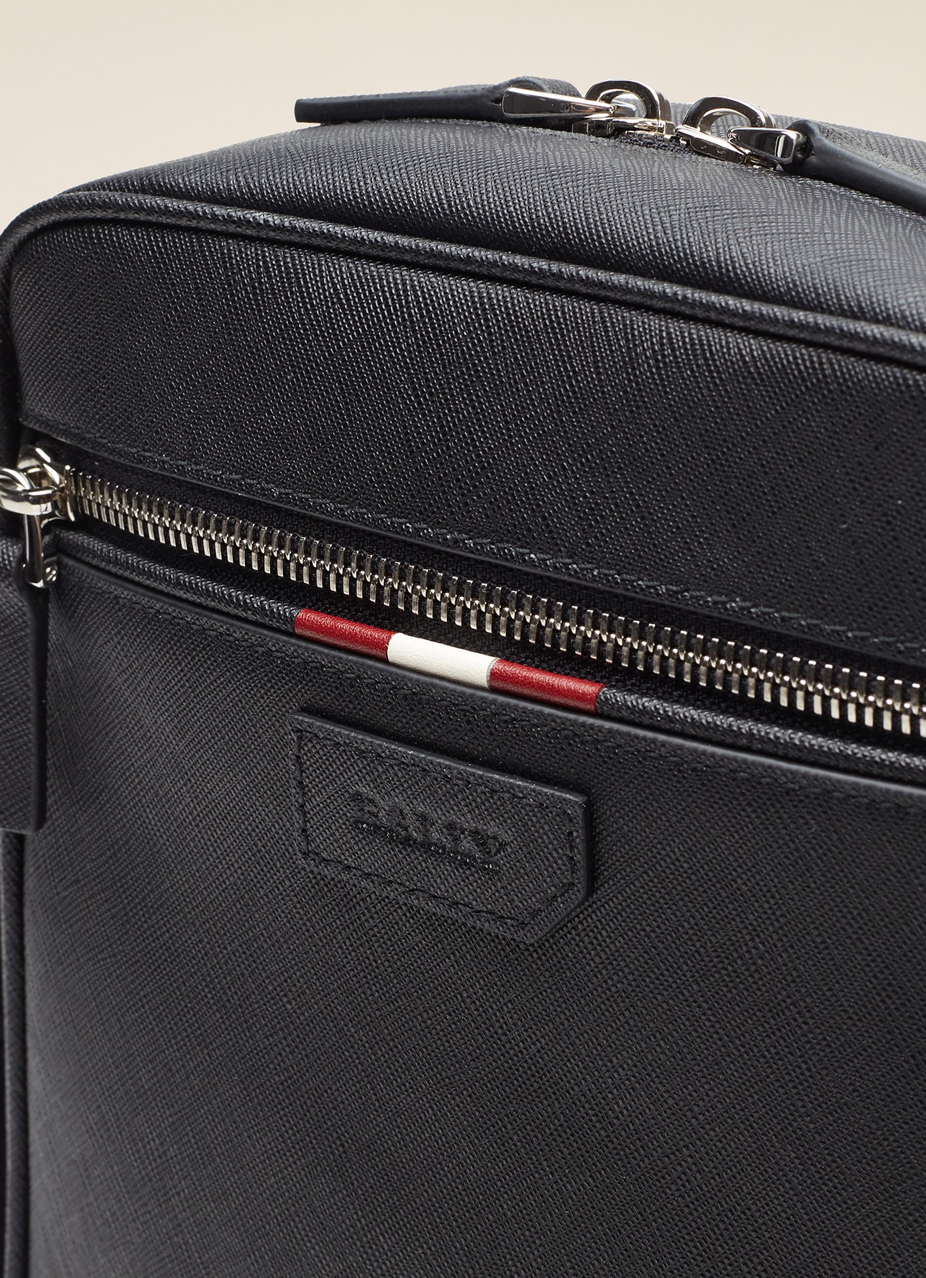Men's Black Casual Crossbody Bag - Men's - Bally - 04
