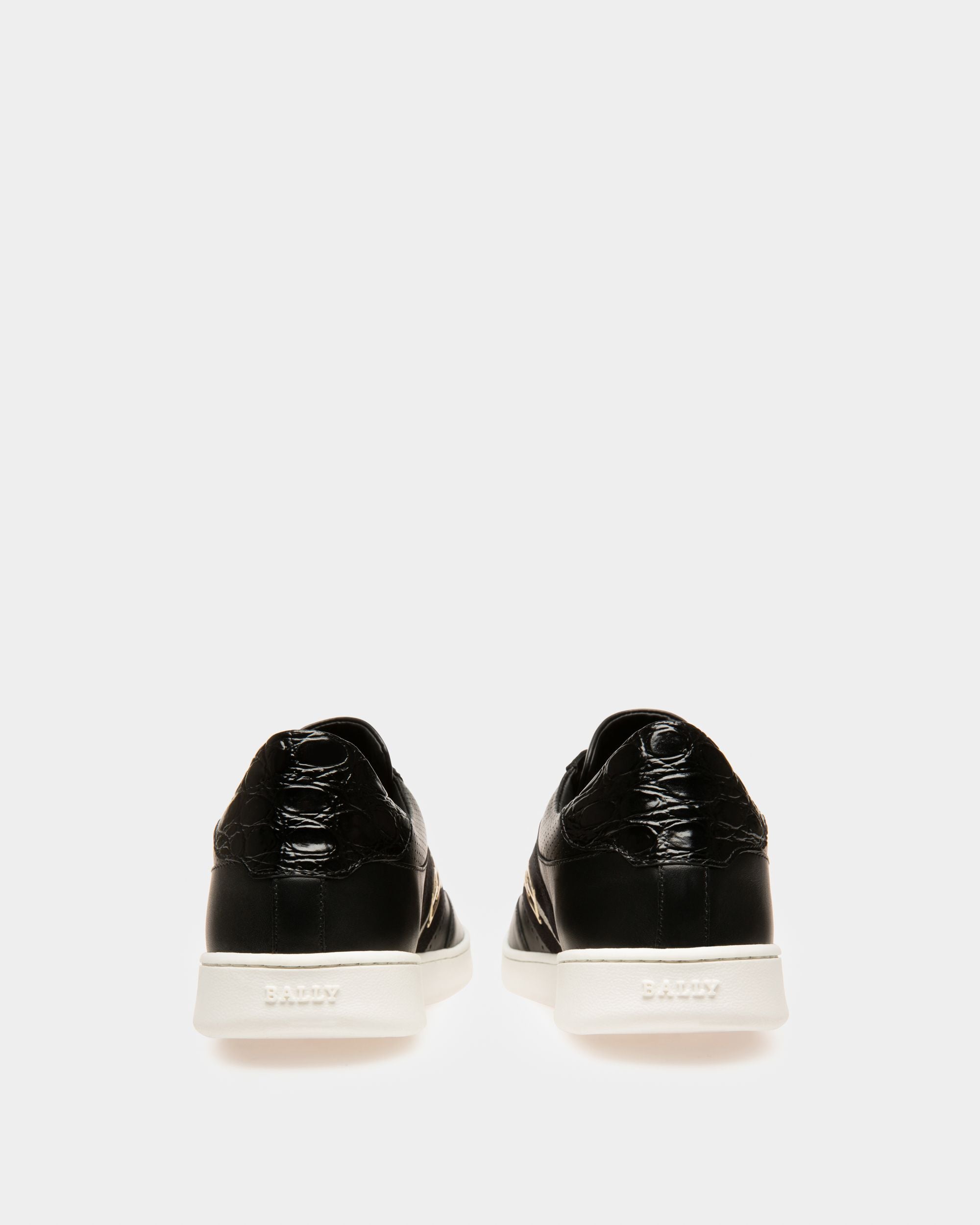 Winton Zapatilla Deportiva De Cuero De Color Negro - Hombre - Bally - 05