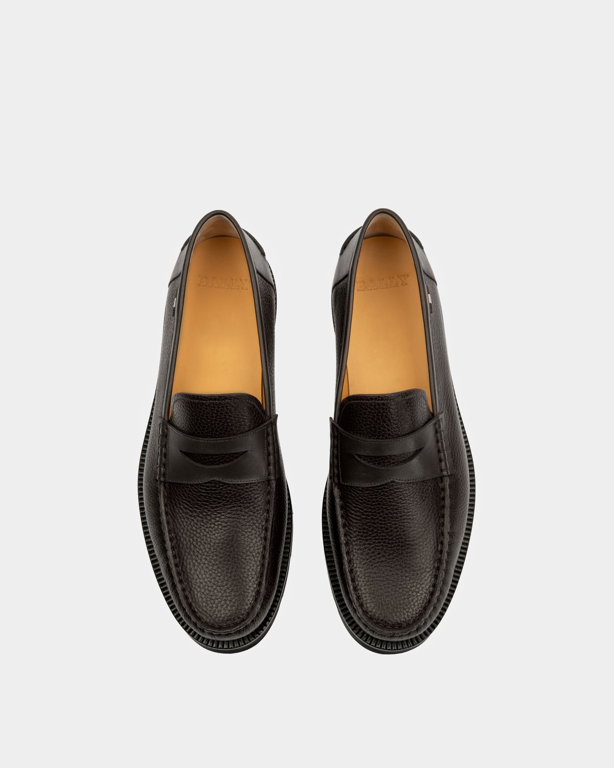 Mocasín Noah De Piel Negra - Hombre - Bally - 02