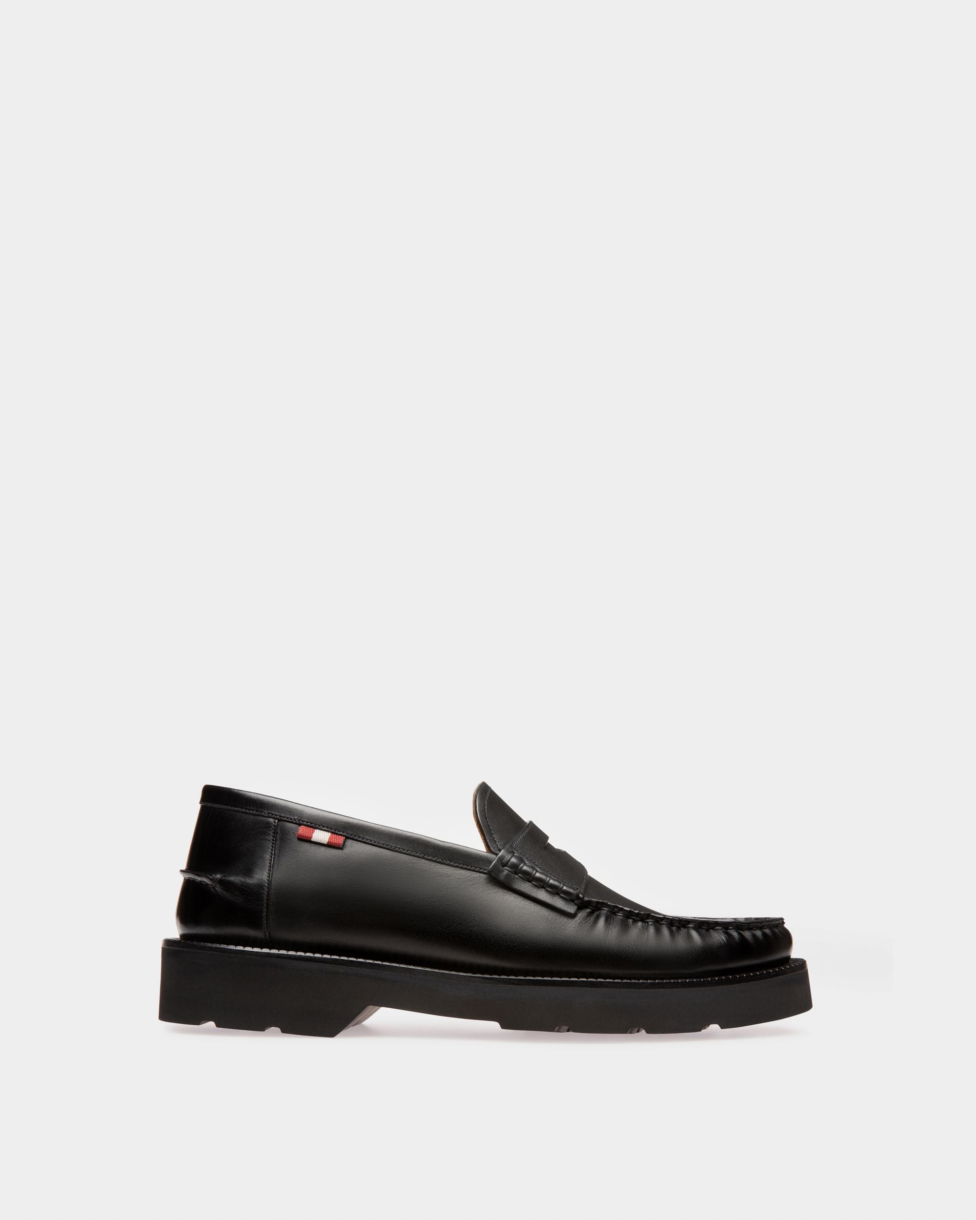 Noah Mocasines De Cuero Negro - Hombre - Bally - 01