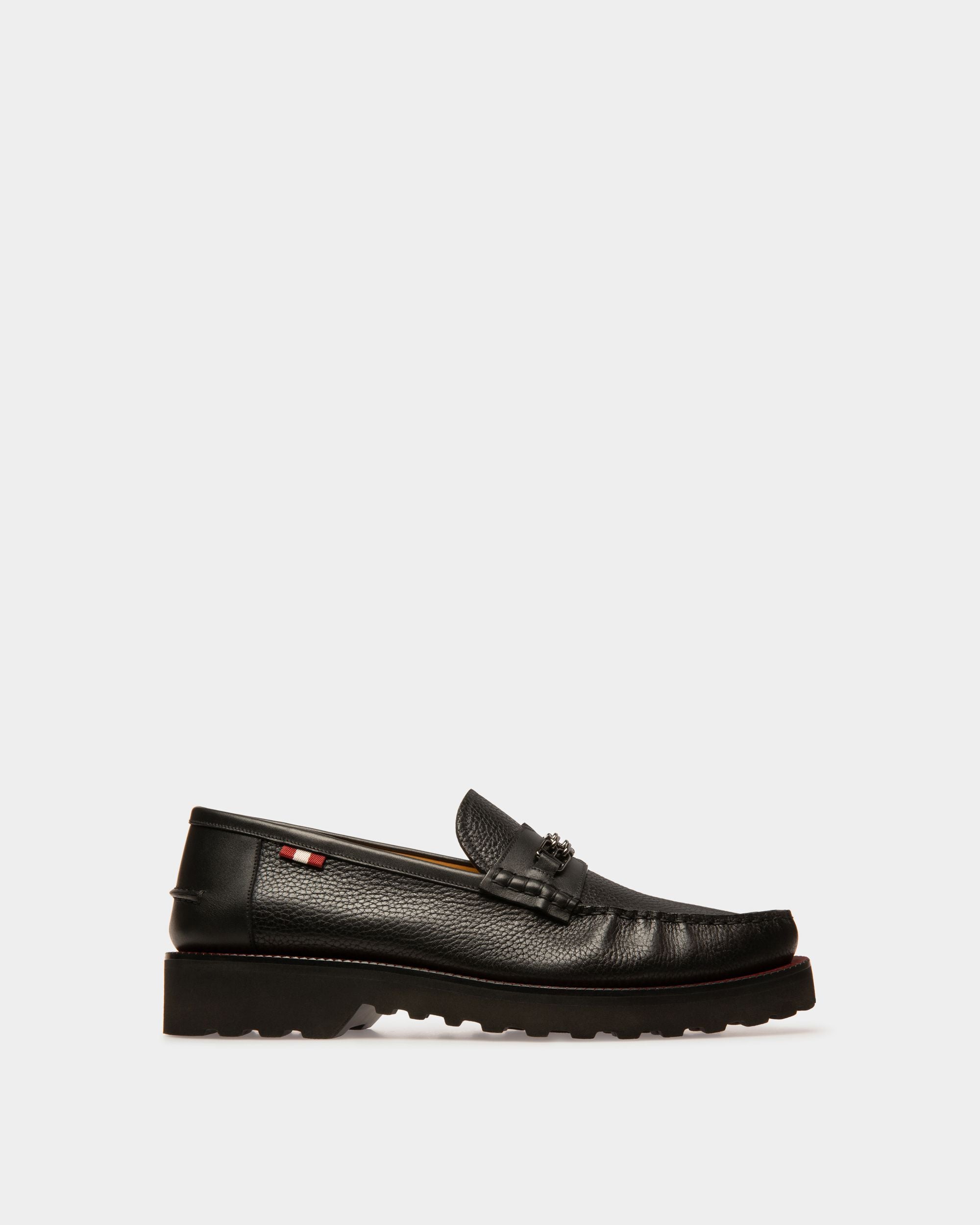 Norrison Mocasines En Piel De Color Negro - Hombre - Bally - 01