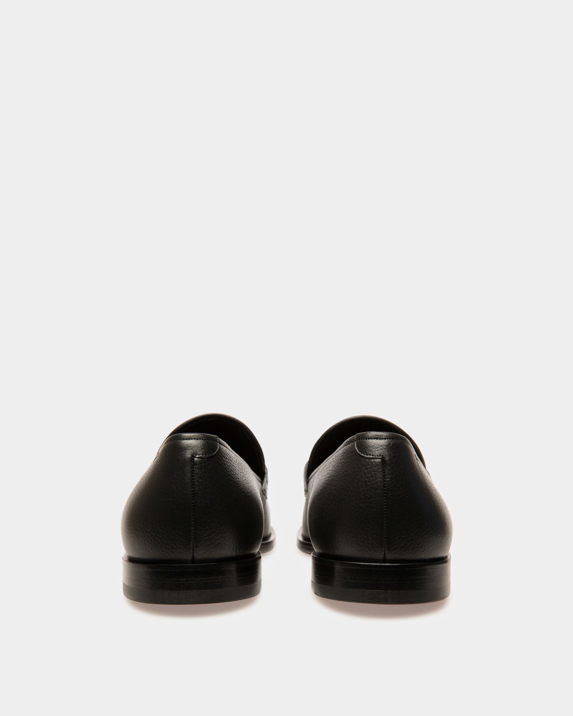 Kelsy Mocasines En Piel De Color Negro - Hombre - Bally - 03