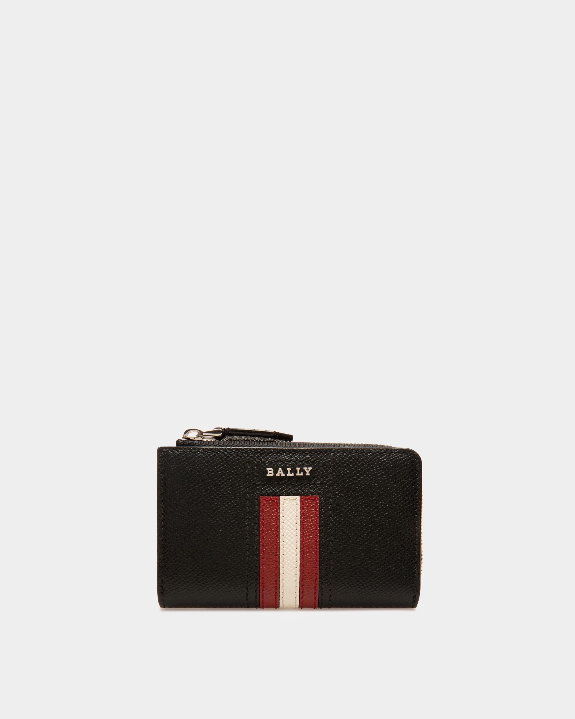 Terik Cartera En Piel De Color Negro - Hombre - Bally - 01