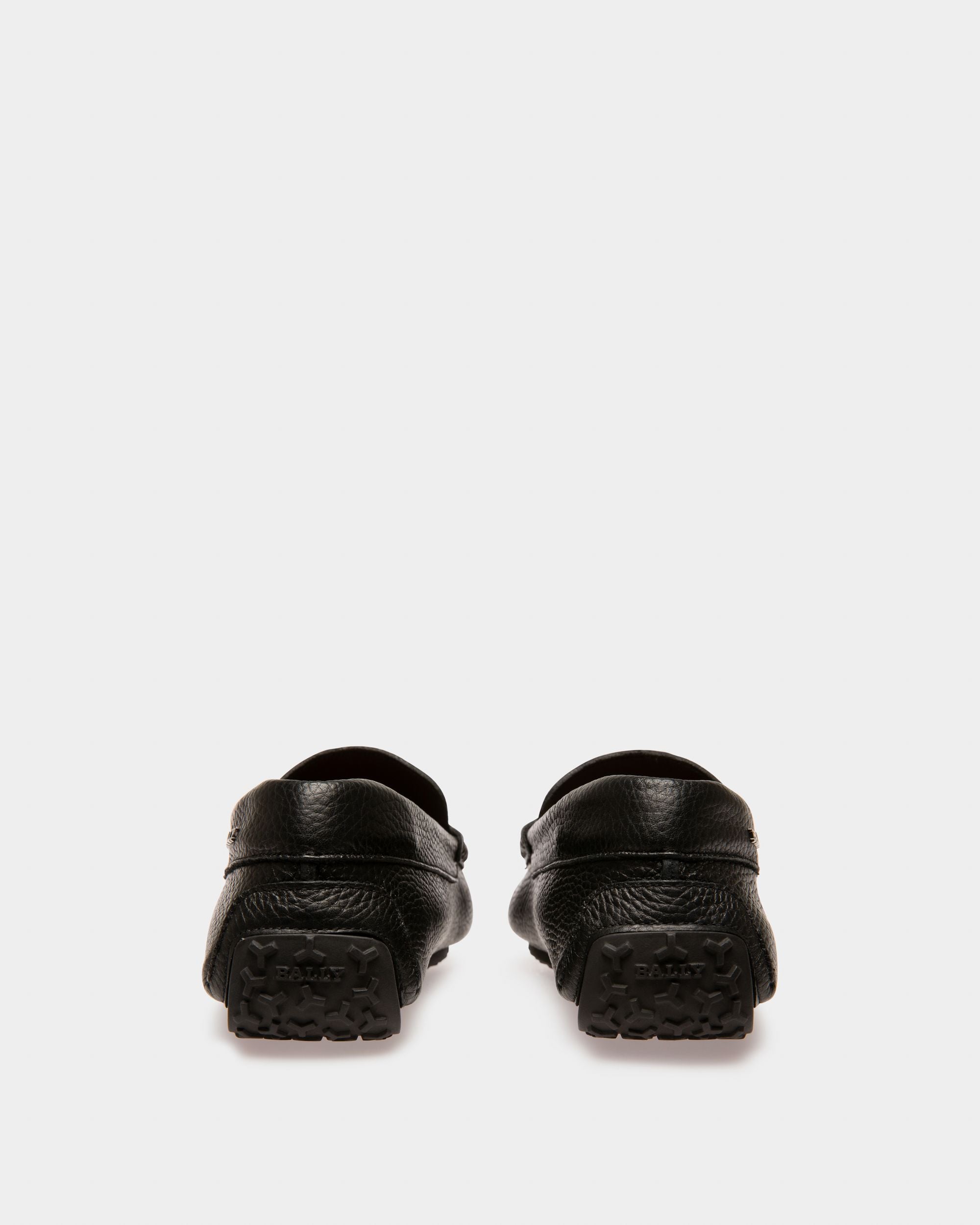 Pearce Leather Drivers In Black - Men's - Bally - 04
