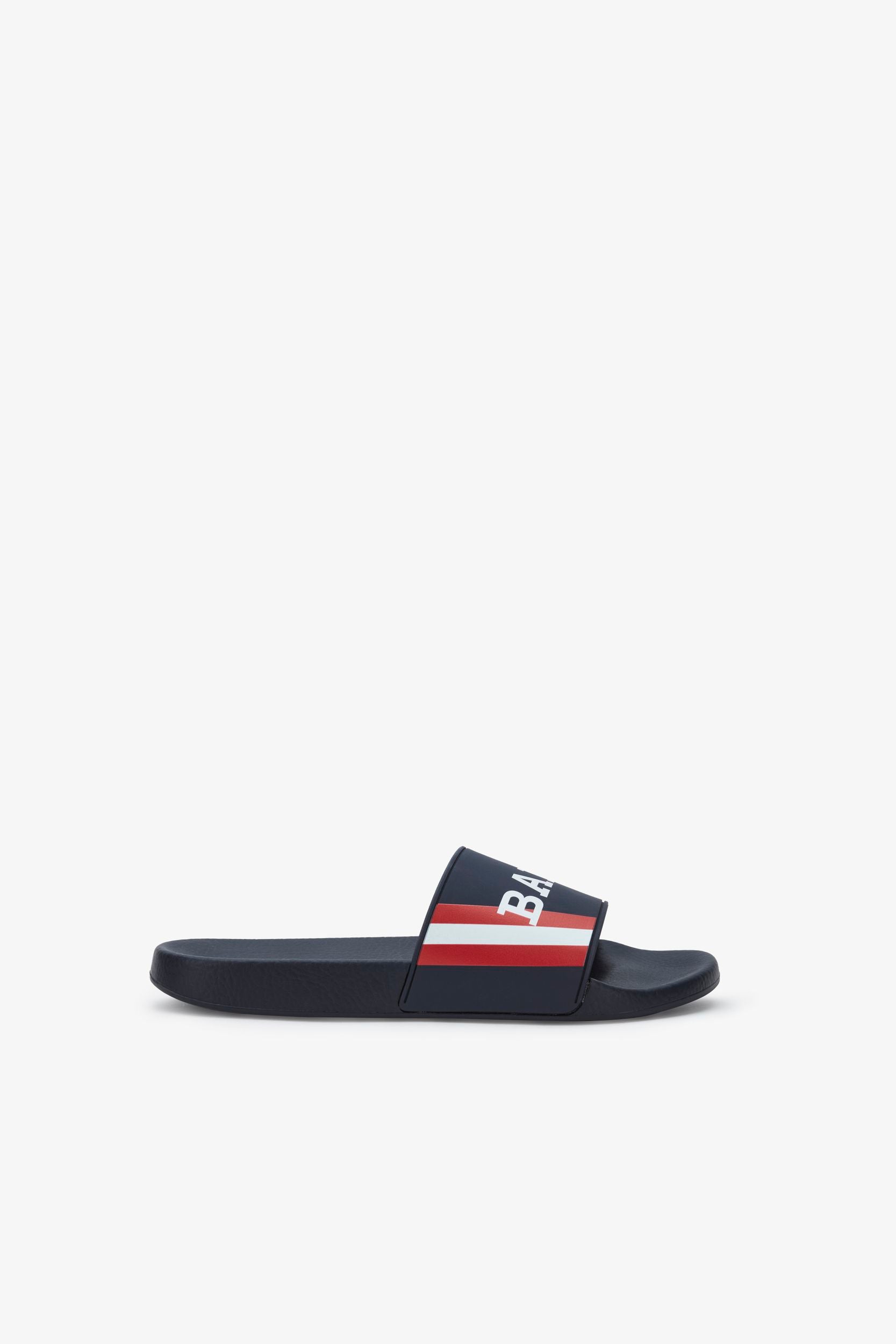 Slide Sandal in Blue - Men's - Bally - 01