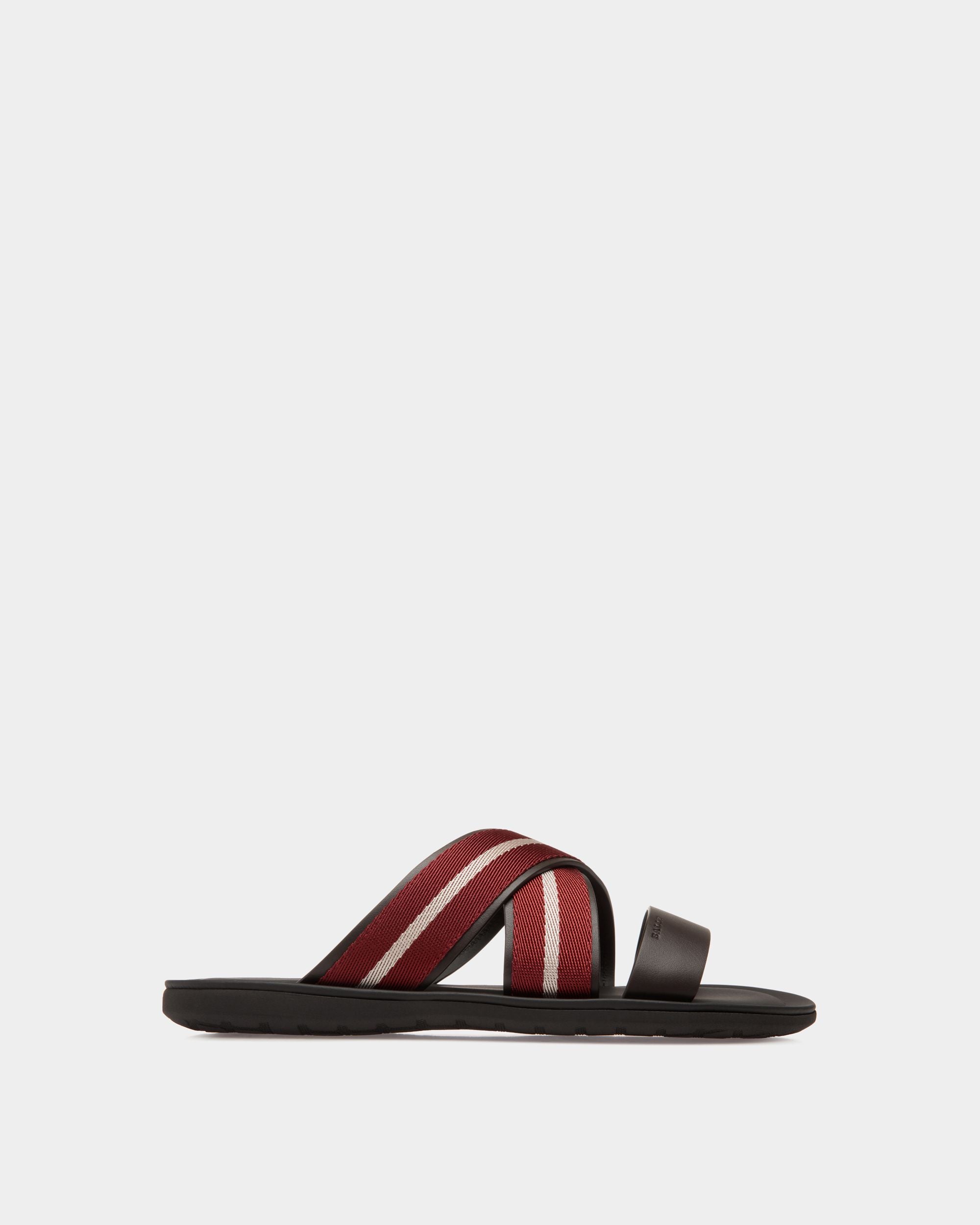 Sandal In Brown Leather - Men's - Bally - 01