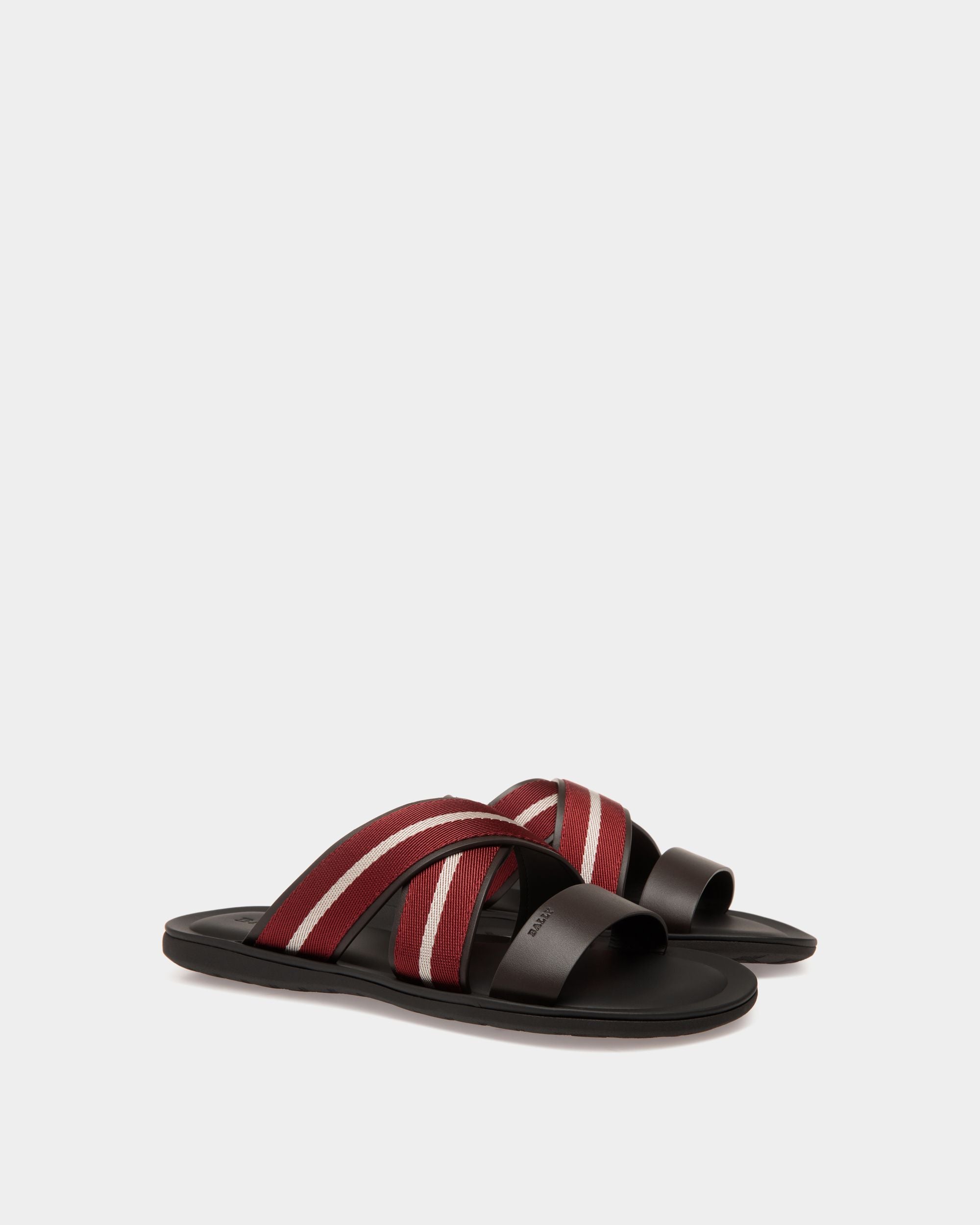 Sandal In Brown Leather - Men's - Bally - 02