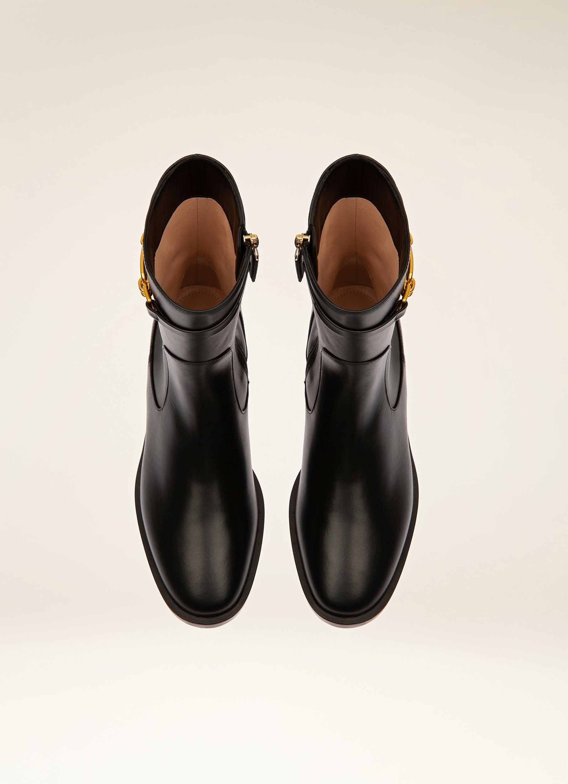 Darcie Booties In Black Leather - Women's - Bally - 04