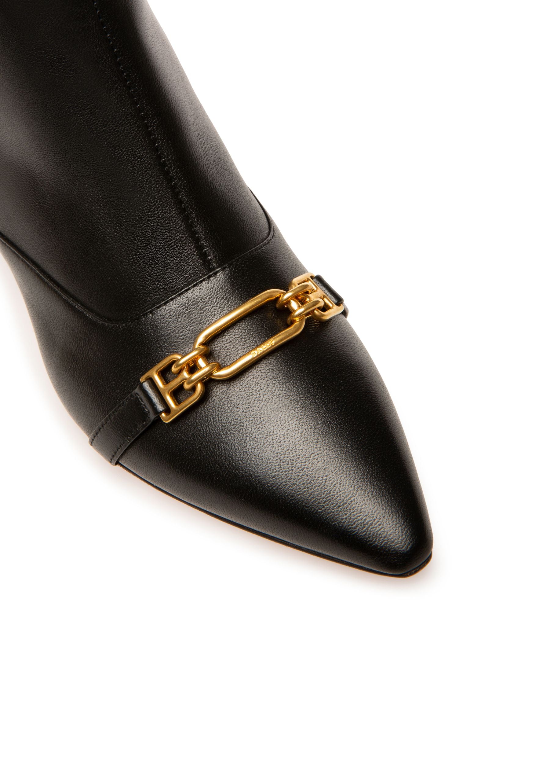 Diletta Booties In Black Leather - Women's - Bally - 04