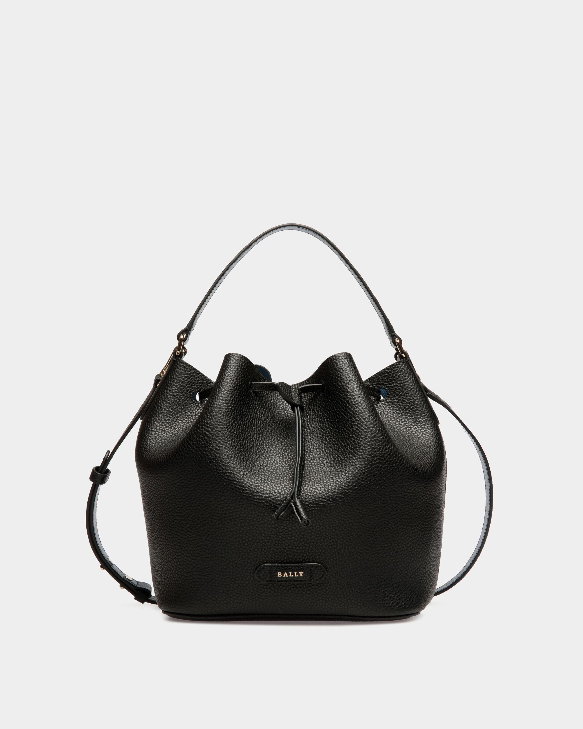 Bag In Black Bovine Split - Mujer - Bally - 01