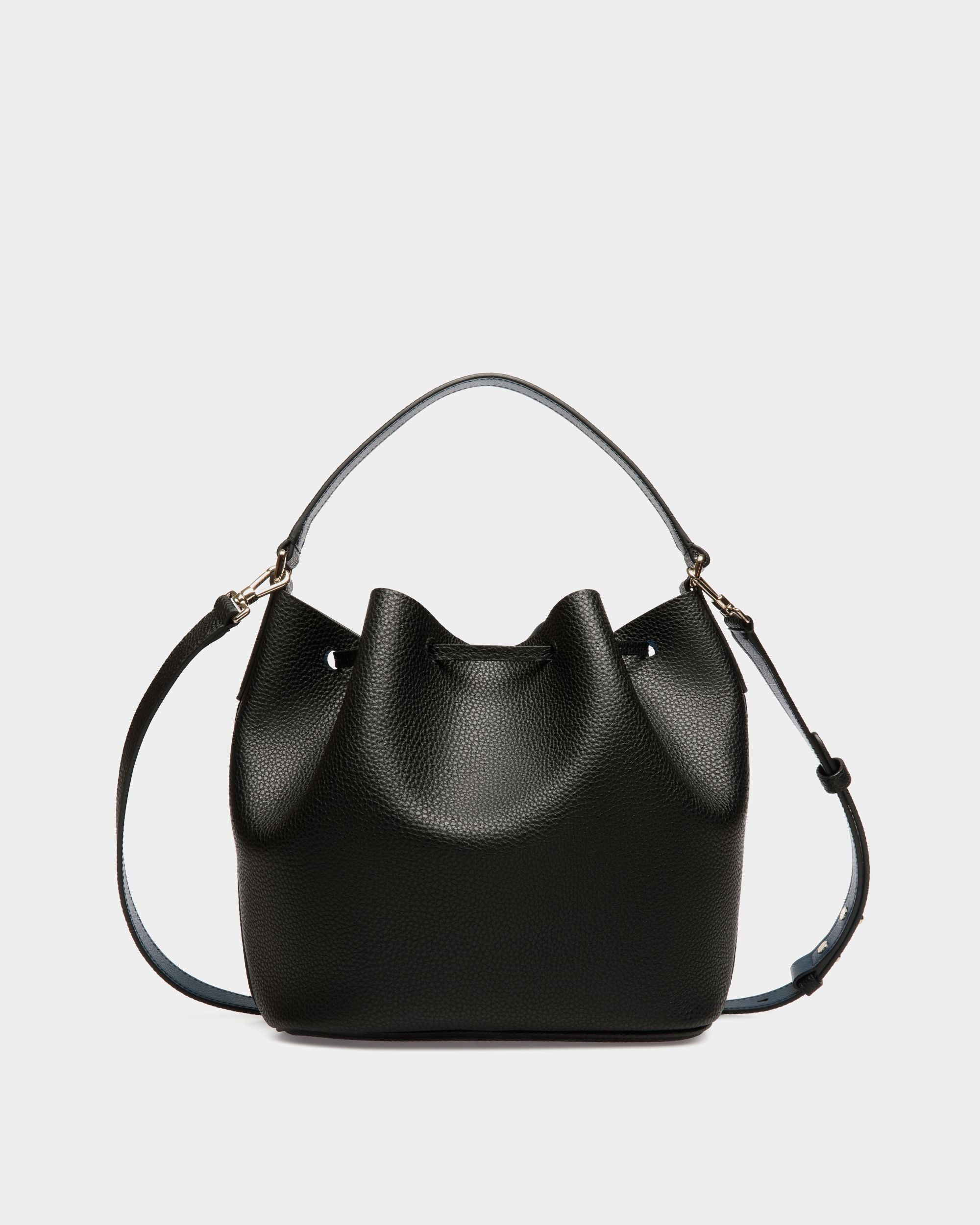 Bag In Black Bovine Split - Mujer - Bally - 02