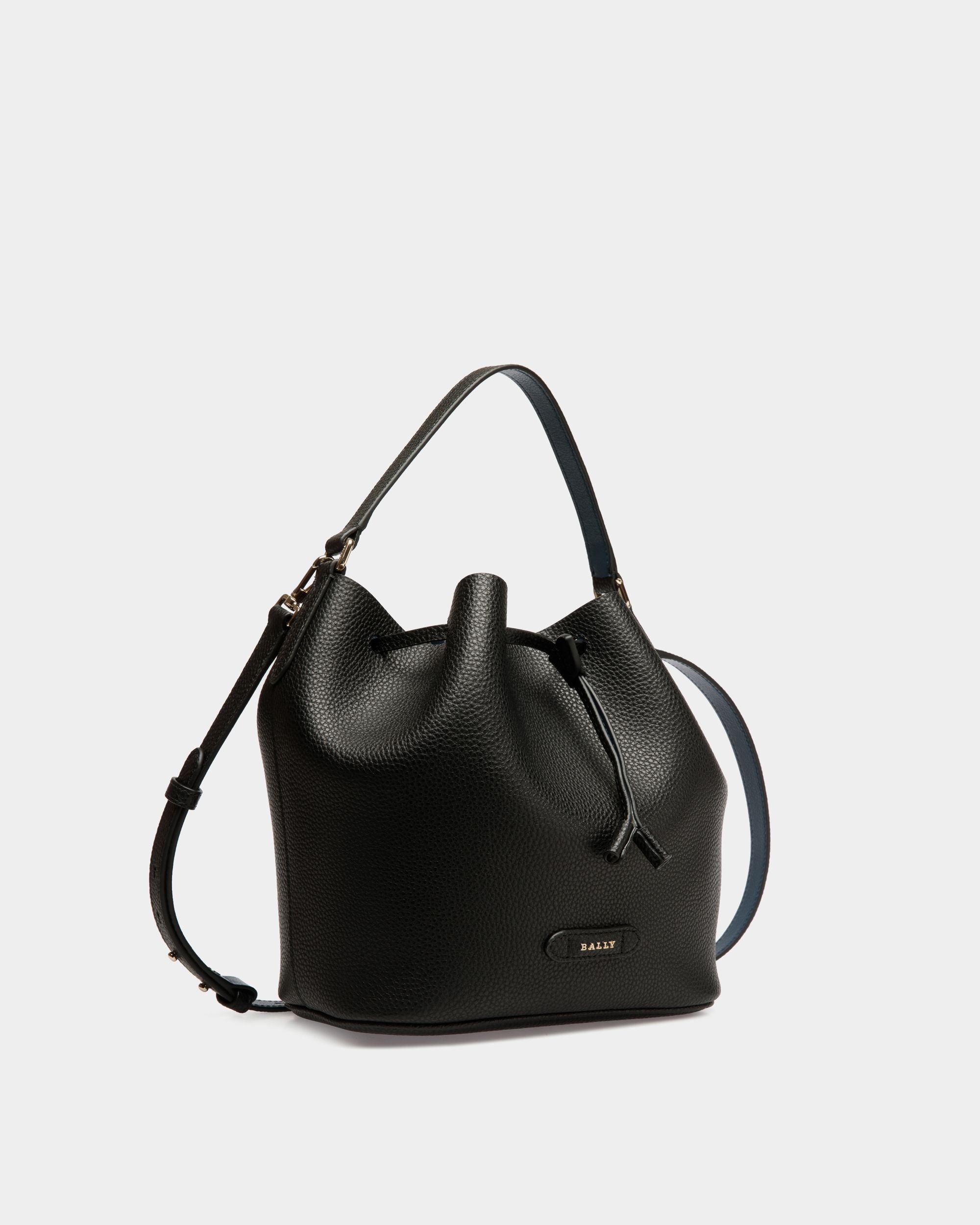 Bag In Black Bovine Split - Mujer - Bally - 03