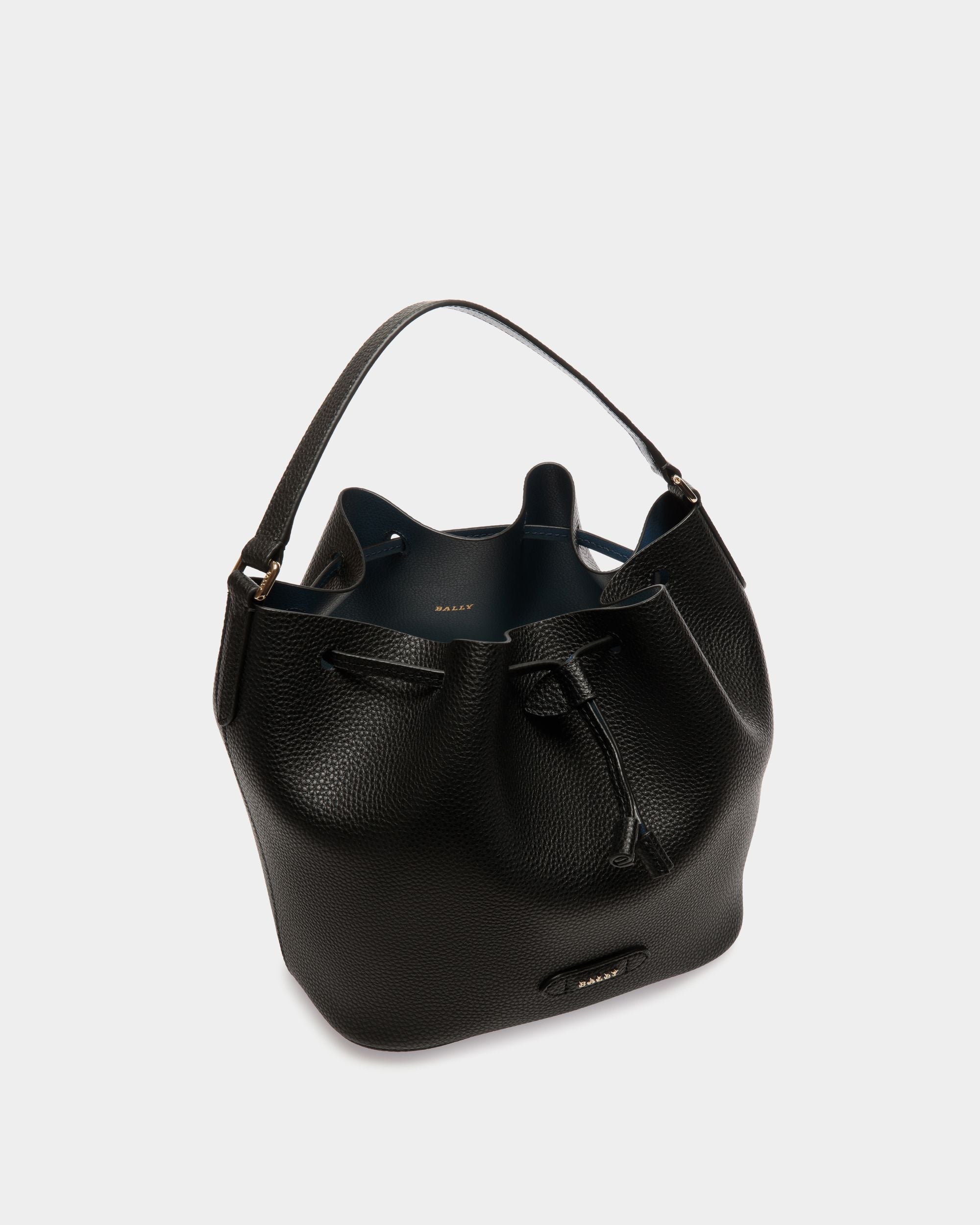 Bag In Black Bovine Split - Mujer - Bally - 04