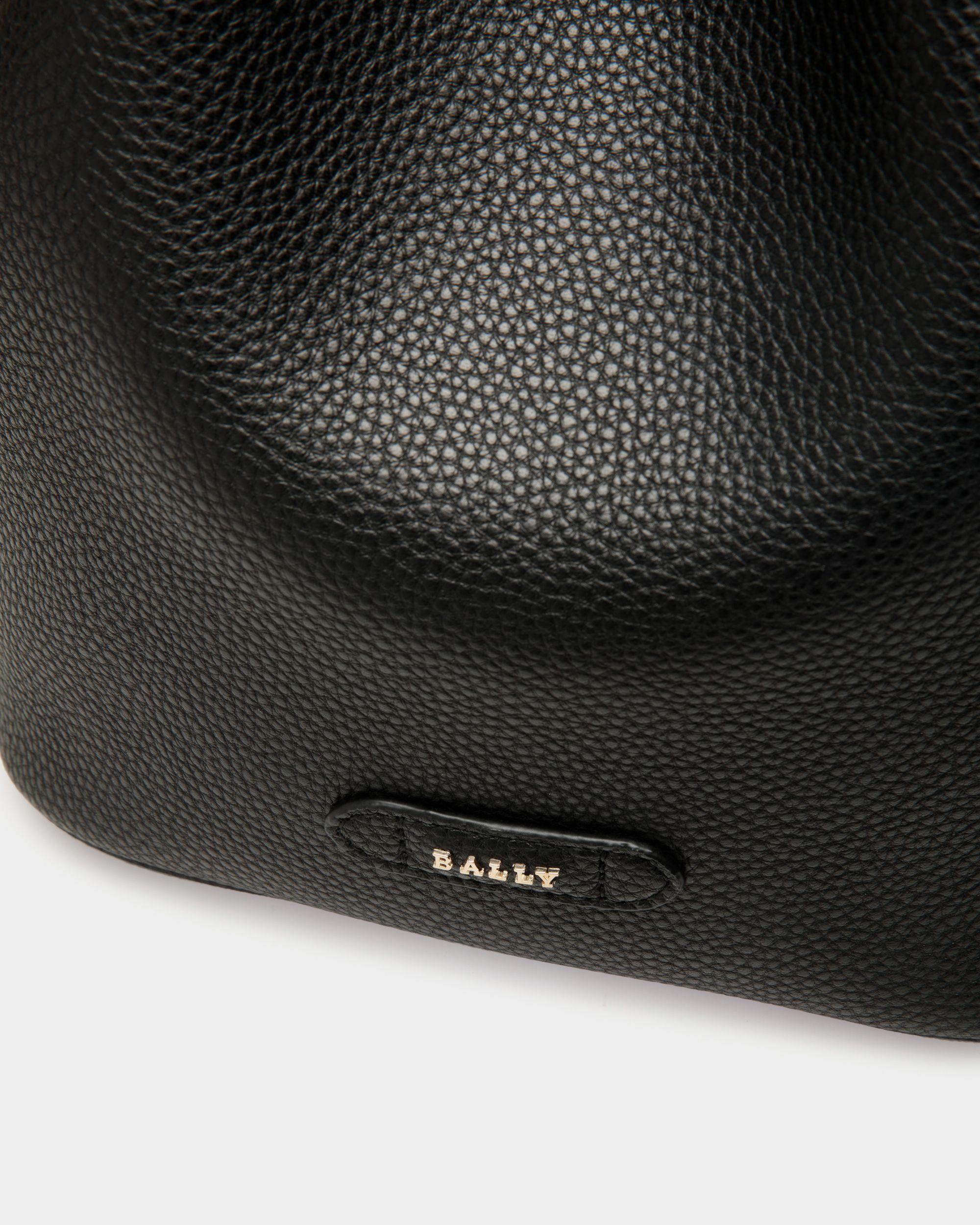 Bag In Black Bovine Split - Mujer - Bally - 05