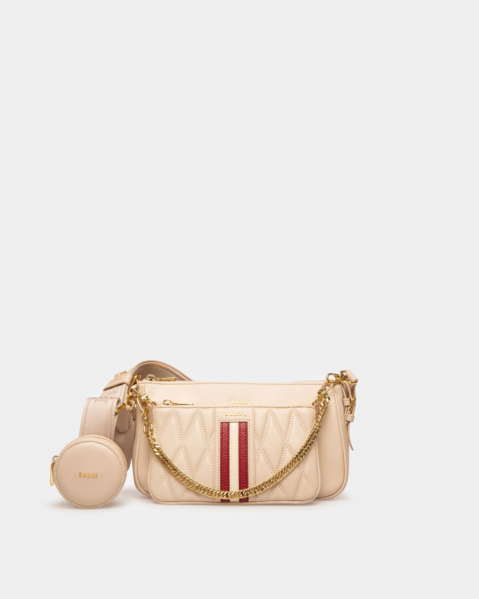 Deenah Leather Minibag In Pink - Women's - Bally - 01