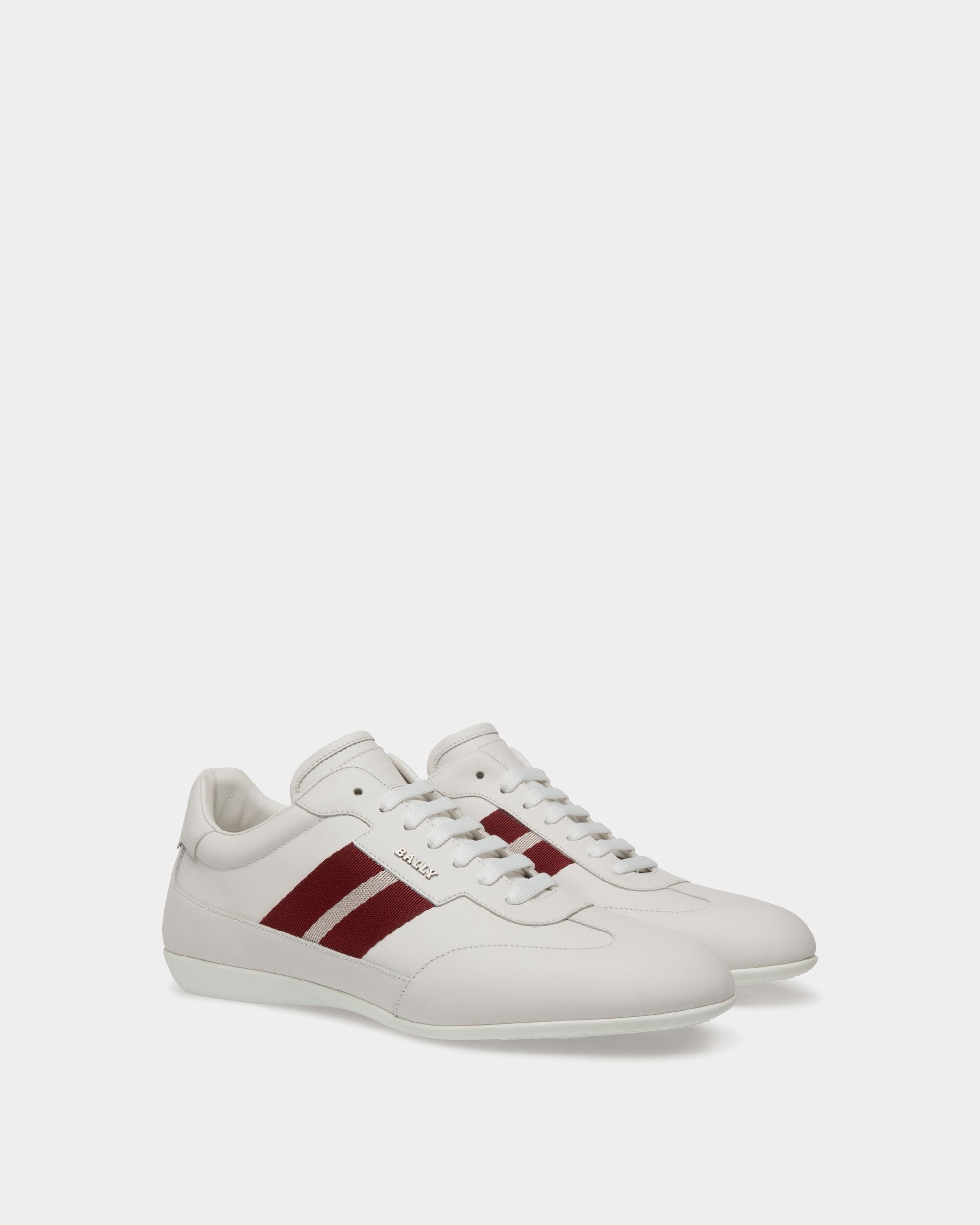 Sneaker In White Leather - Men's - Bally - 02