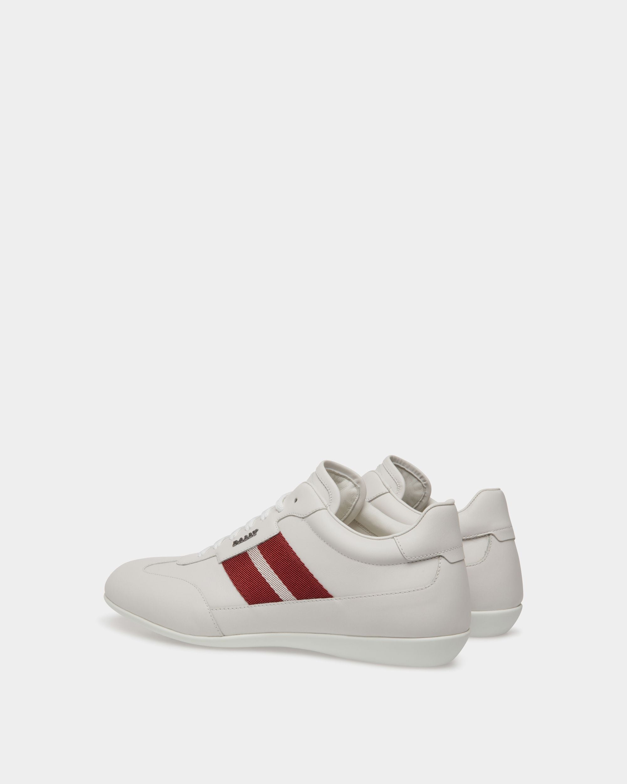 Sneaker In White Leather - Men's - Bally - 03