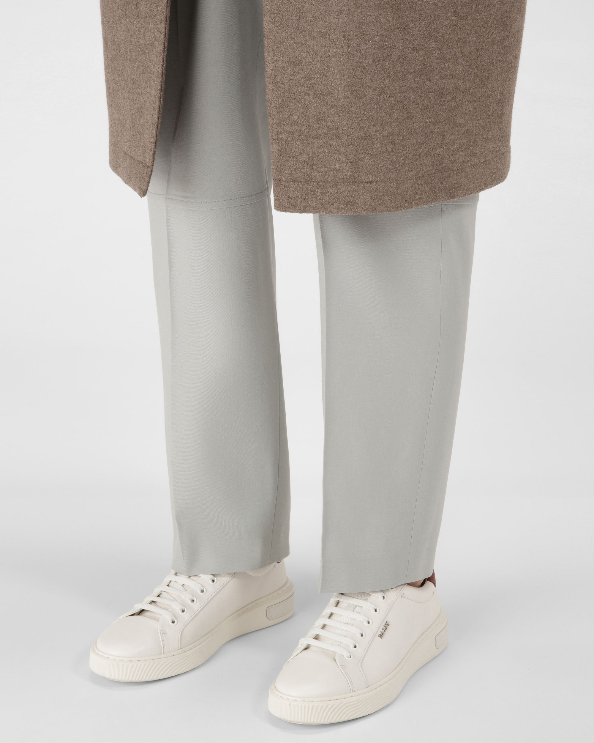 Miky Leather Sneakers In White - Men's - Bally - 05