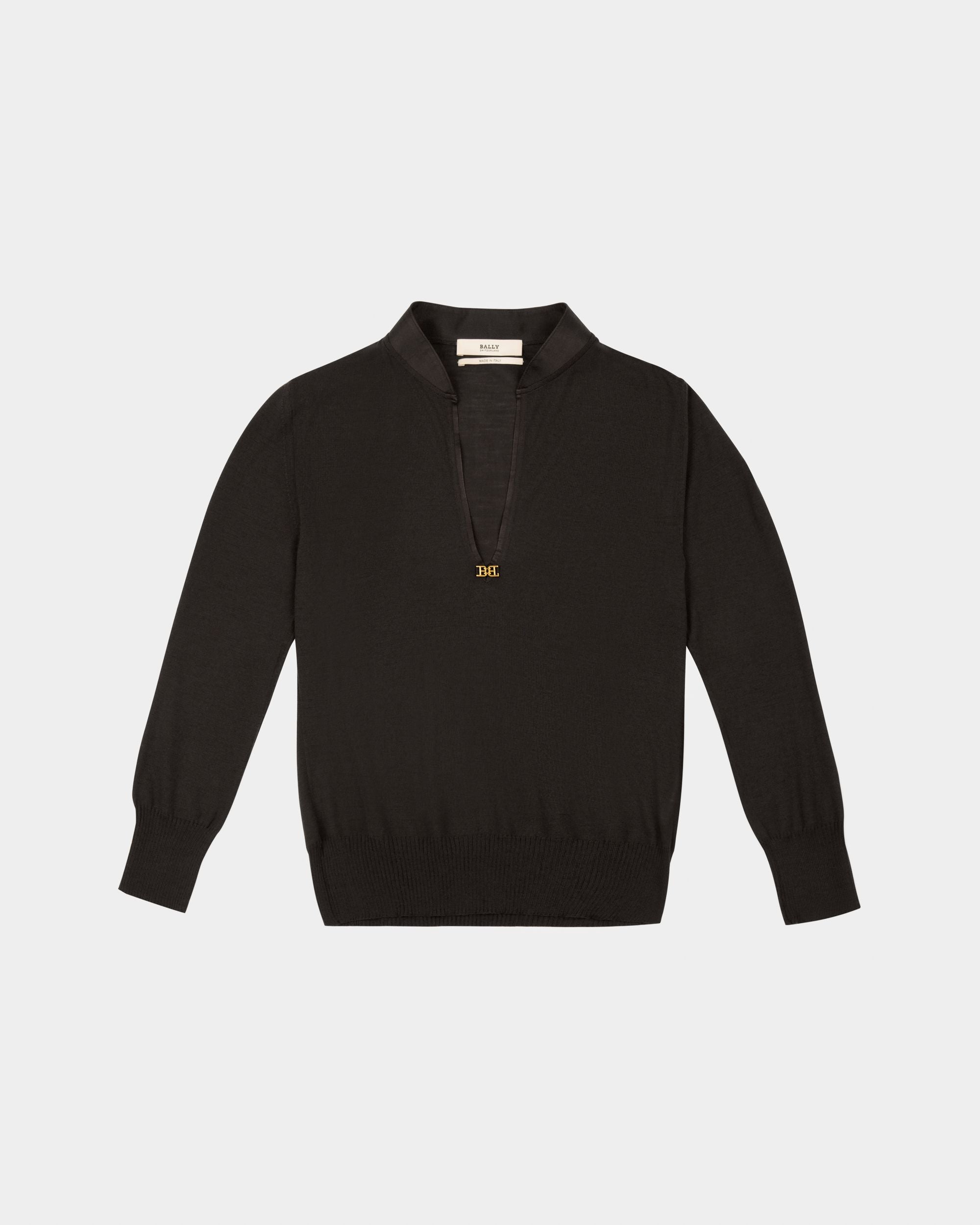 Jersey Con Cuello De Pico - Mujer - Bally - 01
