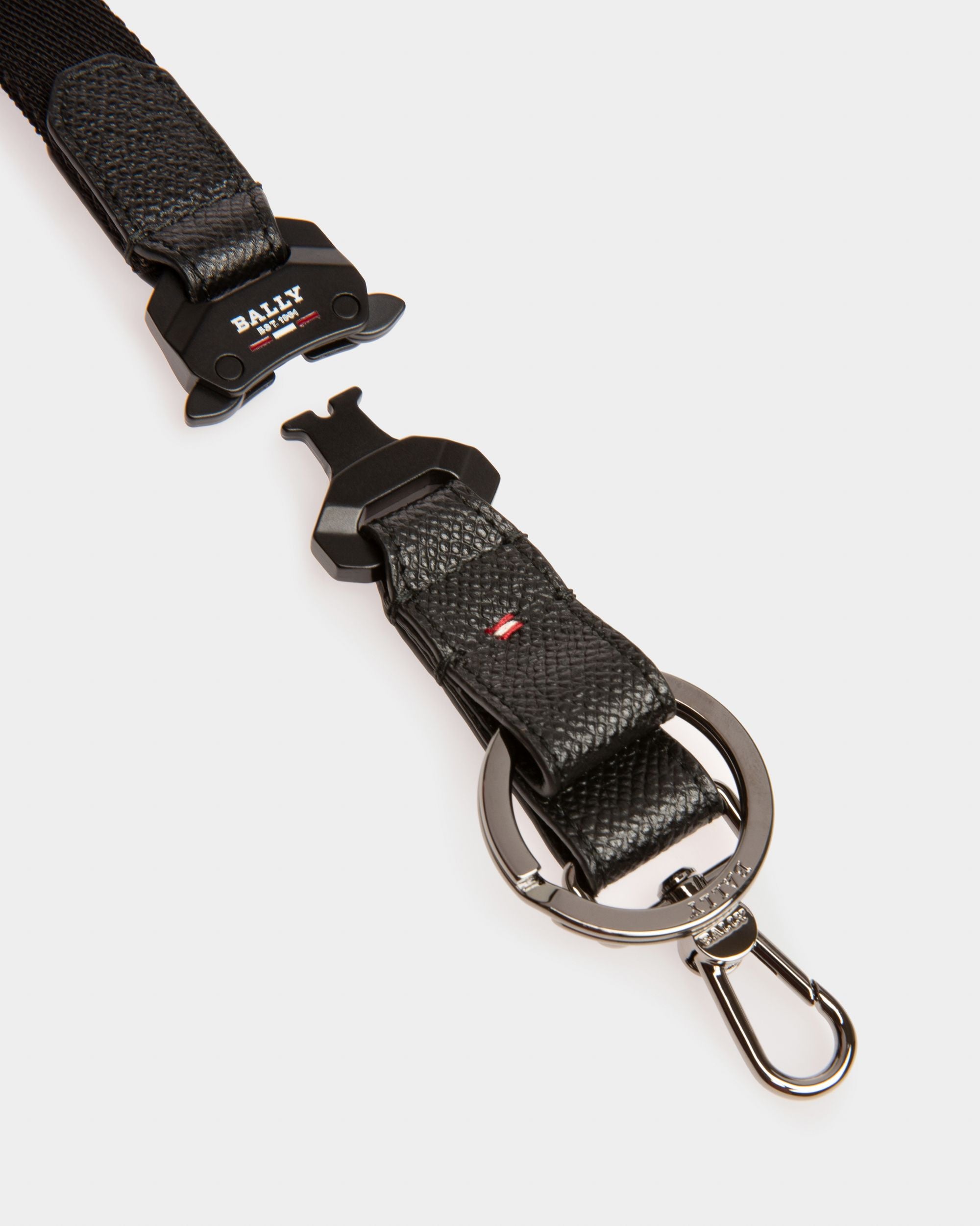 Braad Cartera Para El Móvil En Piel De Color Negro - Hombre - Bally - 04