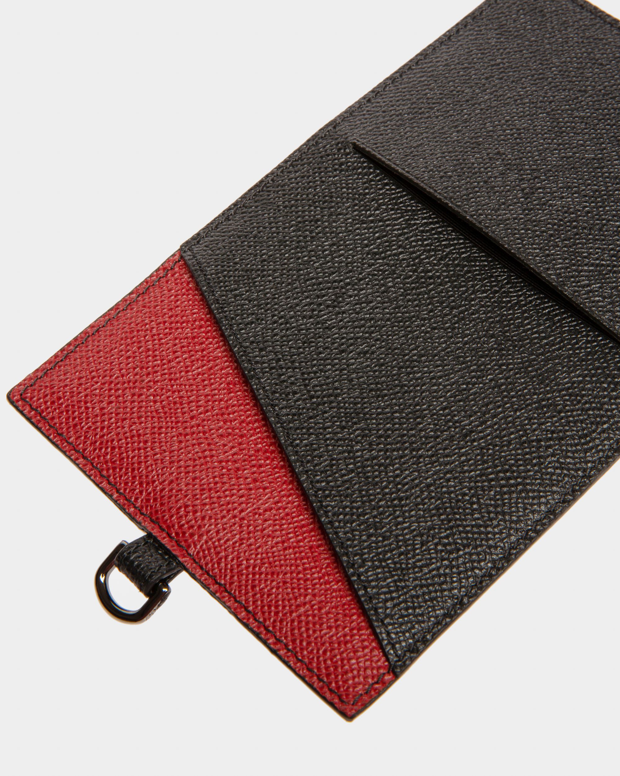 Braad Cartera Para El Móvil En Piel De Color Negro - Hombre - Bally - 05
