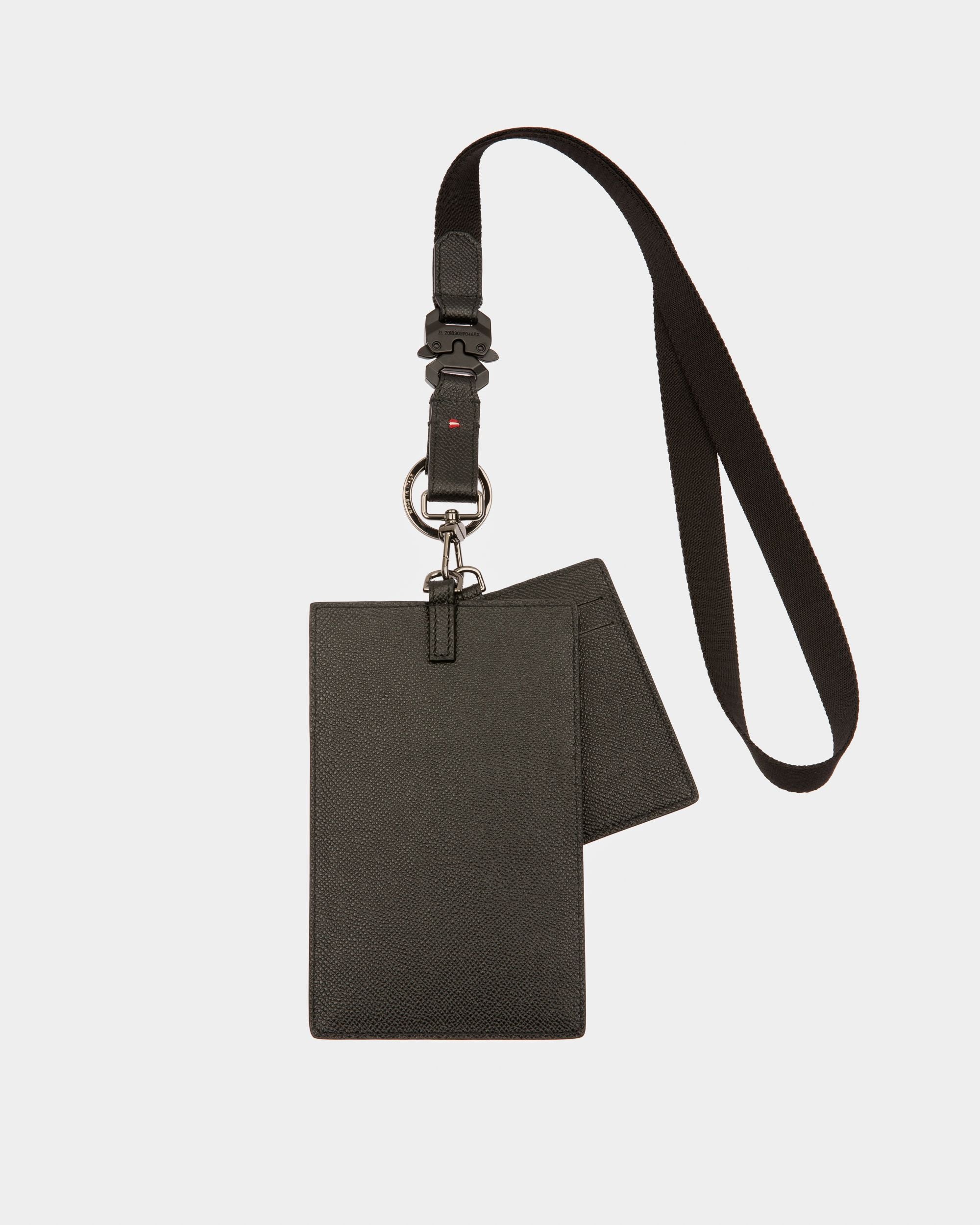 Braad Cartera Para El Móvil En Piel De Color Negro - Hombre - Bally - 02