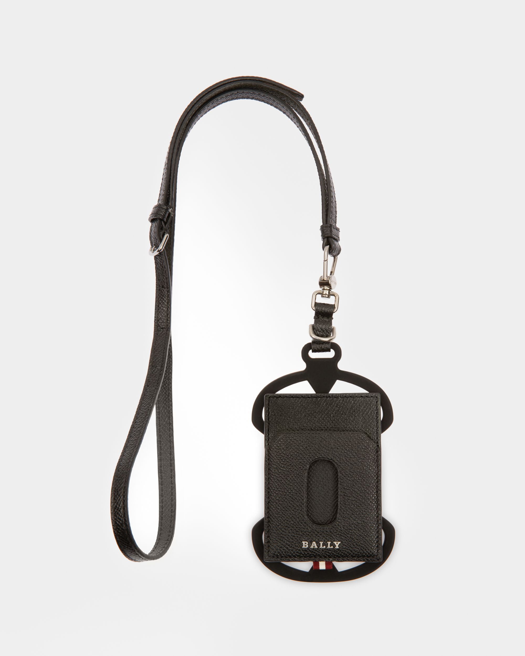 Bony Cartera Para Teléfono En Piel De Color Negro - Hombre - Bally - 01