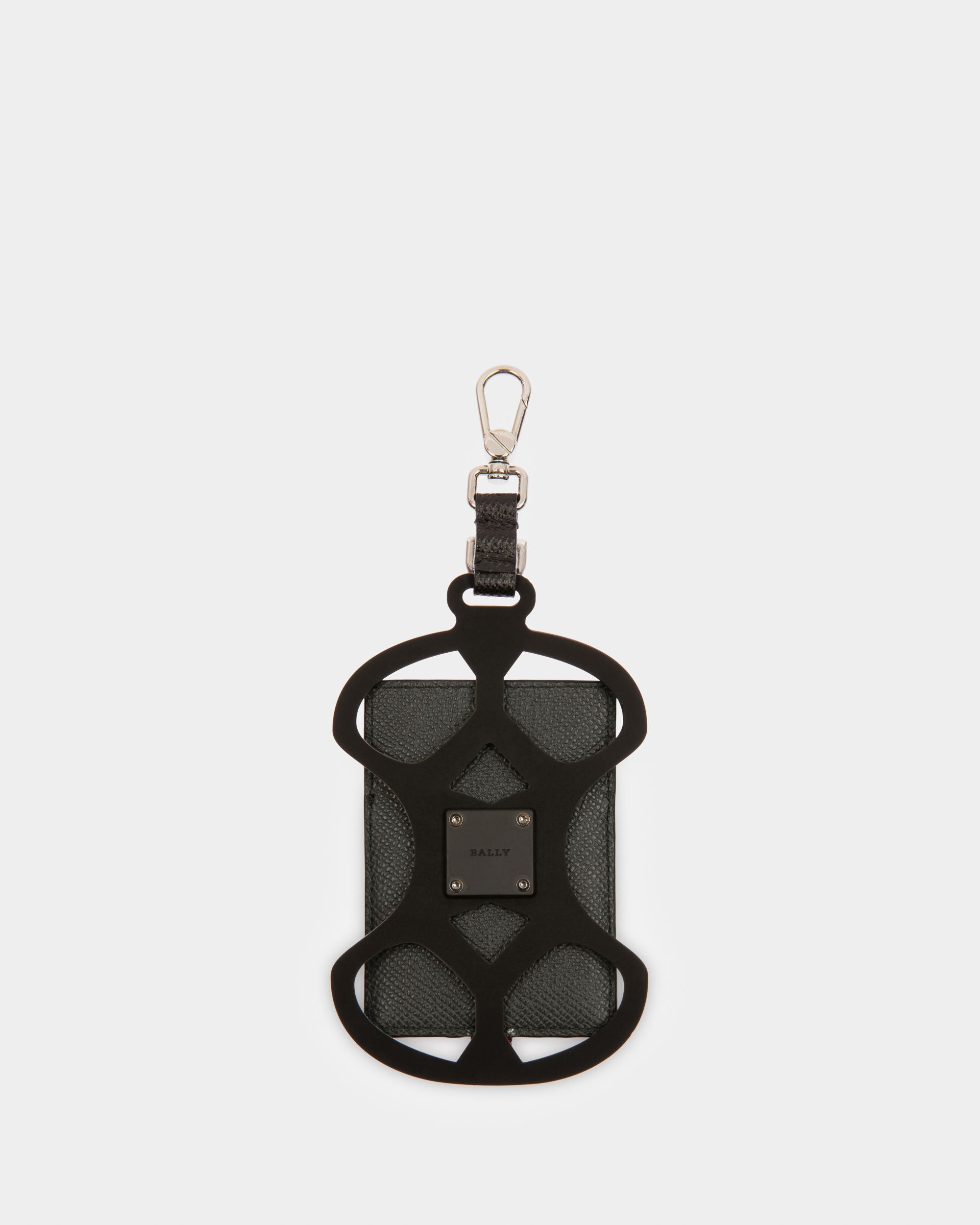 Bony Cartera Para Teléfono En Piel De Color Negro - Hombre - Bally - 03